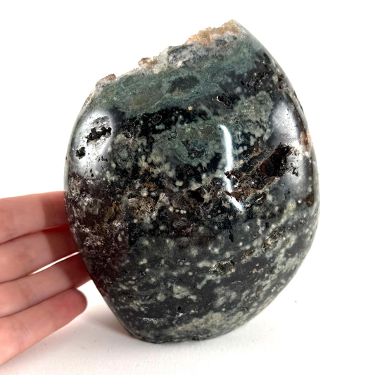 Ocean Jasper Freeform | crystal cluster, polished ocean jasper, ocean jasper crystal