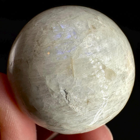 Moonstone Sphere | Blue Flash Feldspar Crystal Ball
