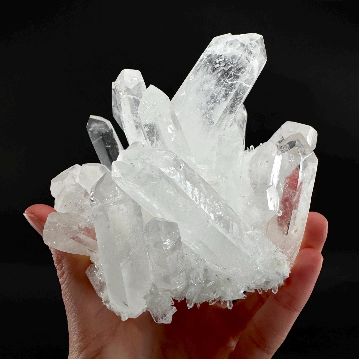 Raw Quartz Crystal Cluster