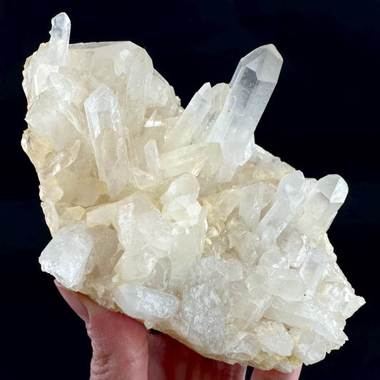 Natural Quartz Crystal Cluster | raw mineral specimen