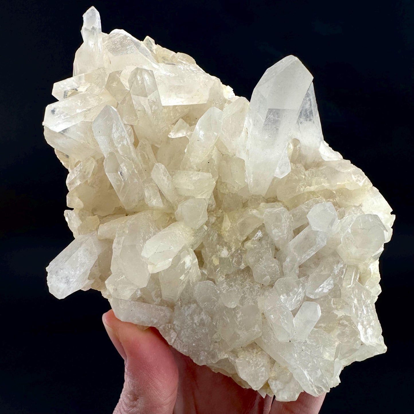Natural Quartz Crystal Cluster | raw mineral specimen