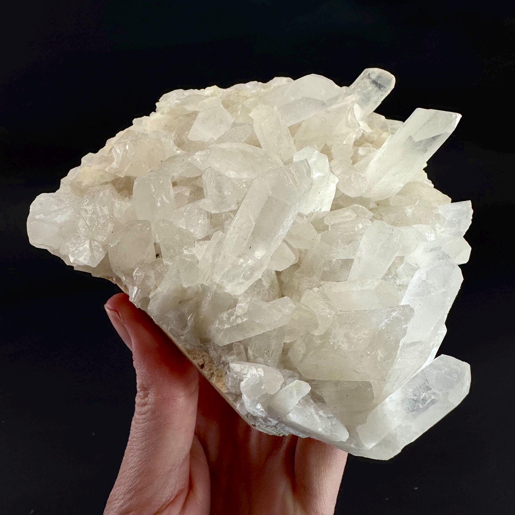 Natural Quartz Crystal Cluster | raw mineral specimen