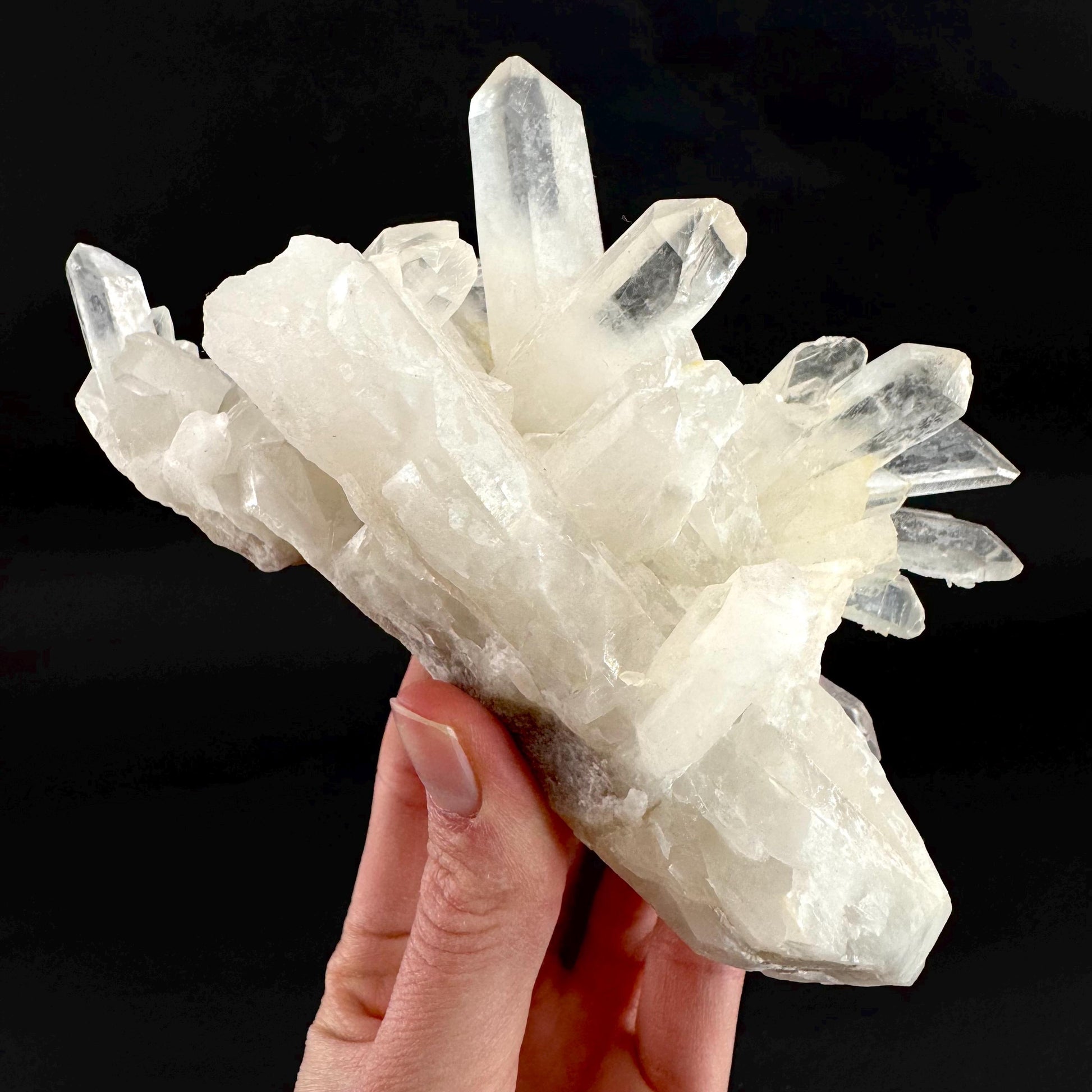 Natural Quartz Crystal Cluster | raw mineral specimen