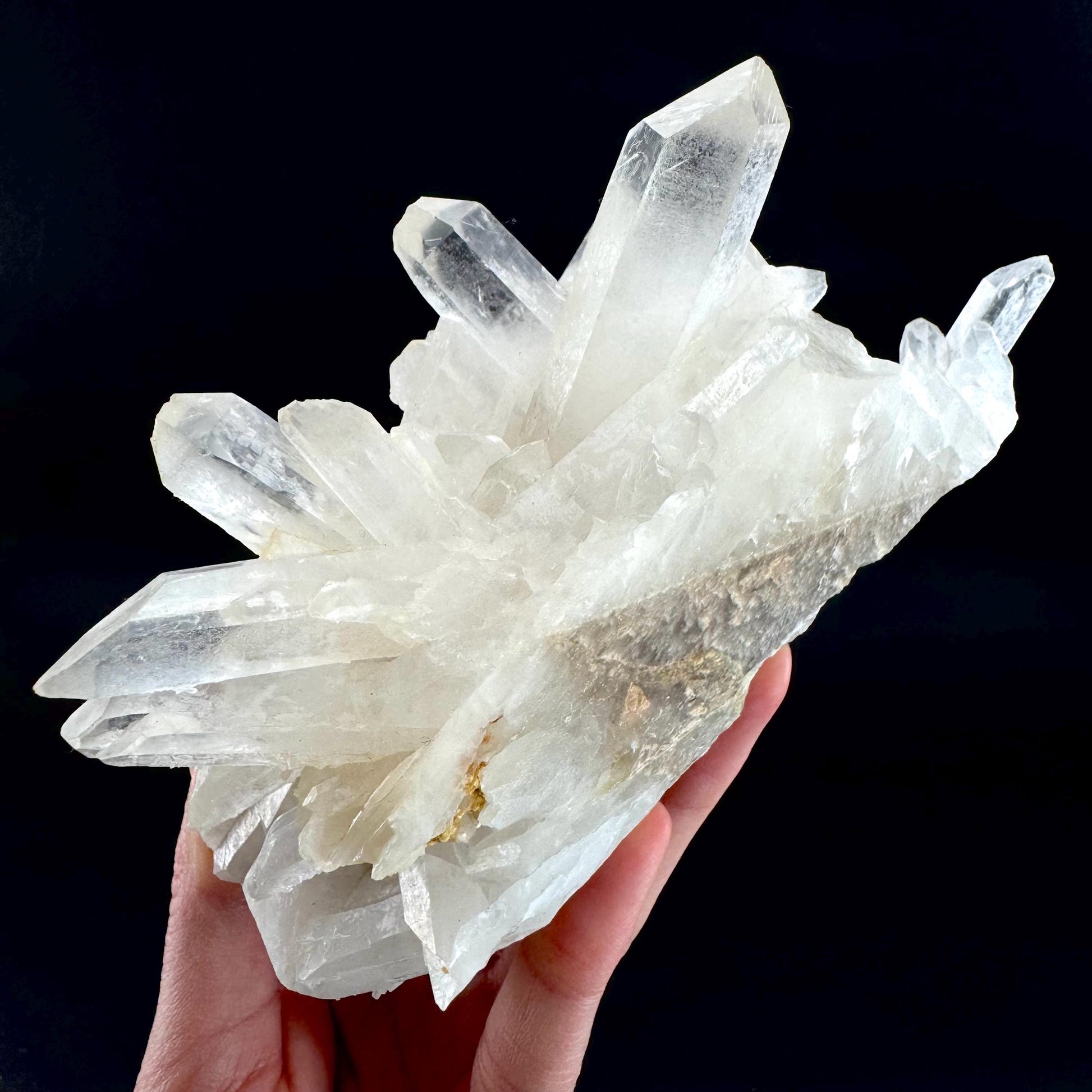 Natural Quartz Crystal Cluster | raw mineral specimen
