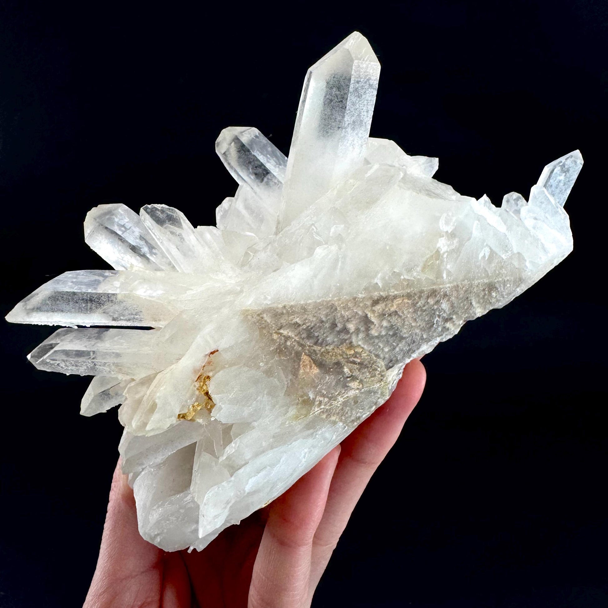 Natural Quartz Crystal Cluster | raw mineral specimen