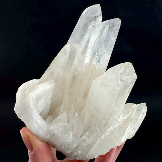Natural Quartz Crystal Cluster | raw mineral specimen