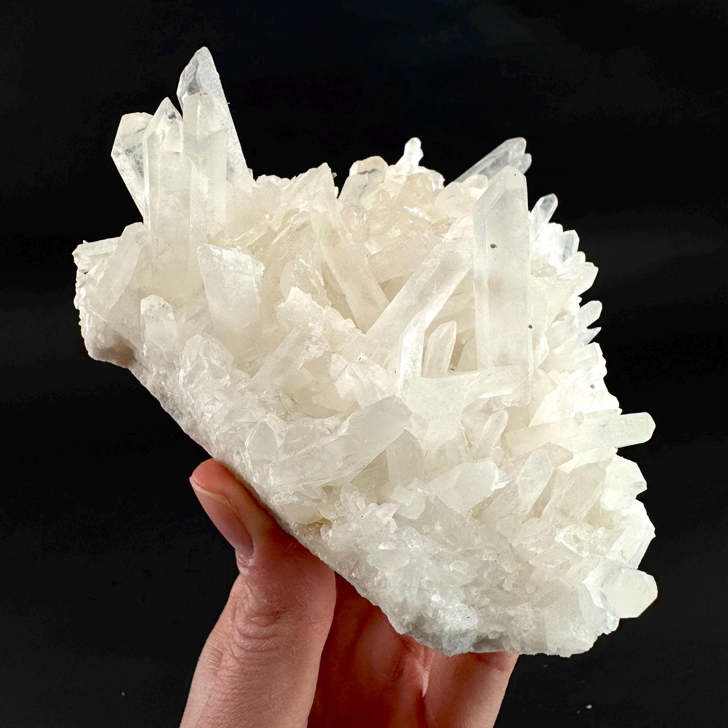 Natural Quartz Crystal Cluster | raw mineral specimen