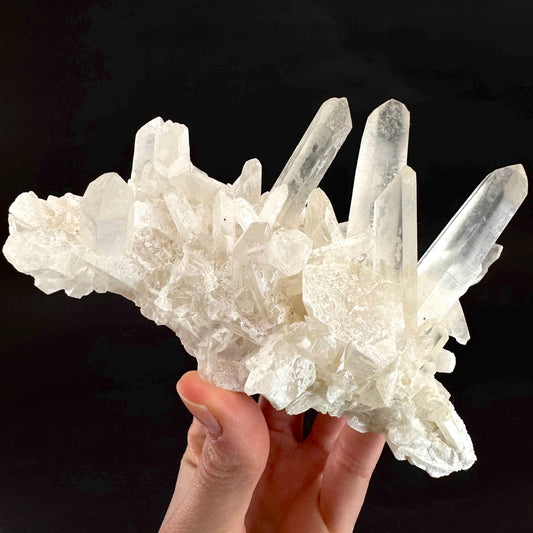 Natural Quartz Crystal Cluster | raw mineral specimen