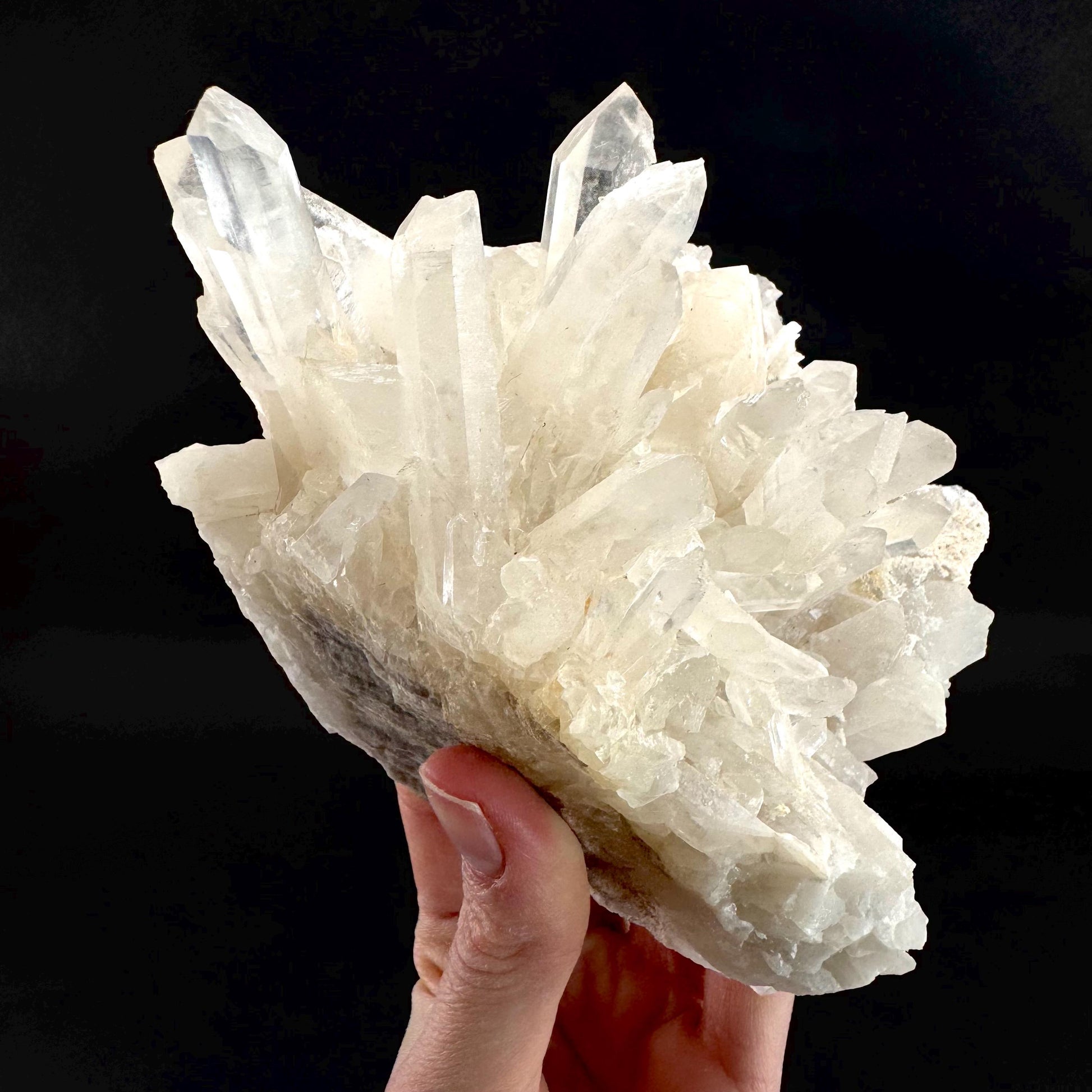 Natural Quartz Crystal Cluster | raw mineral specimen
