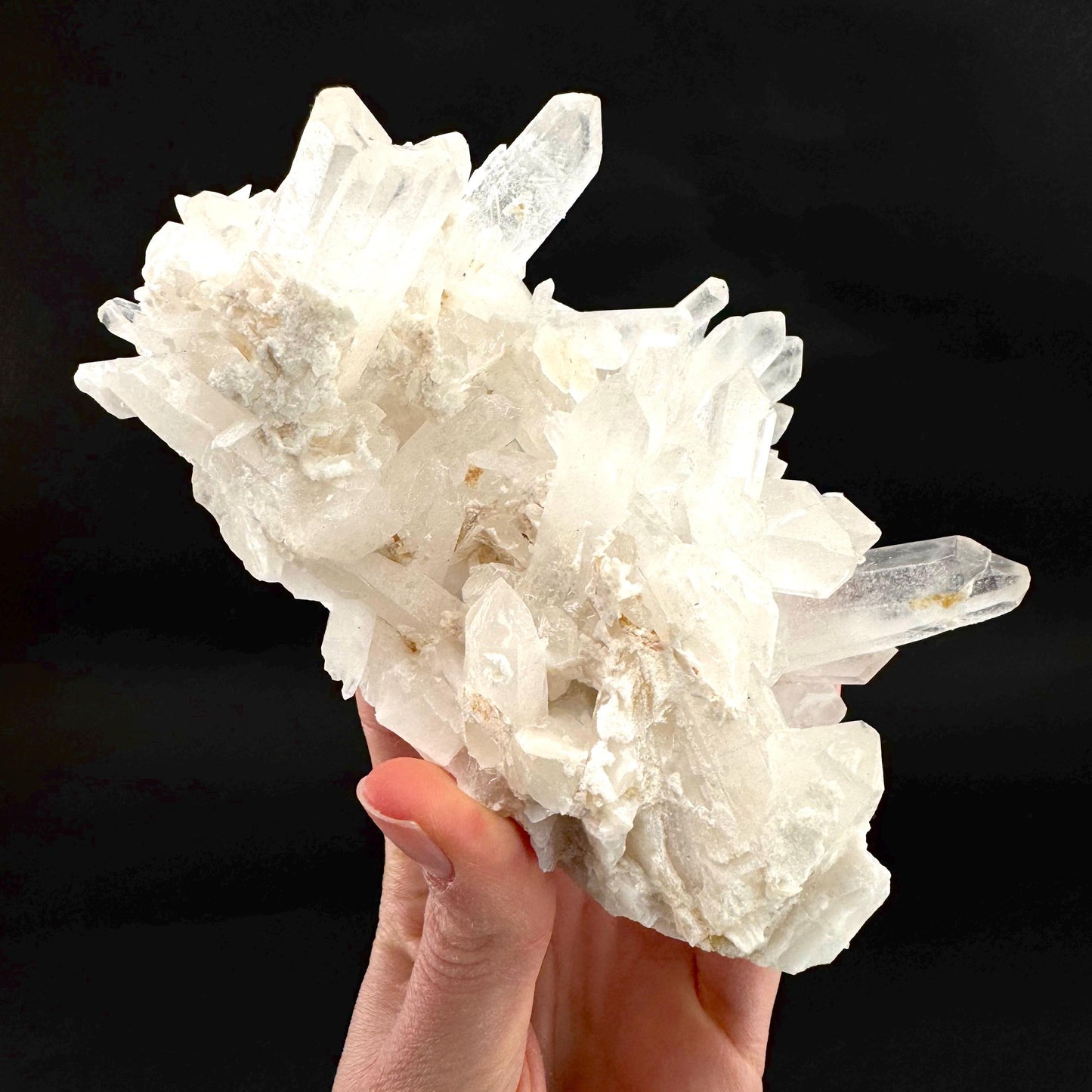 Natural Quartz Crystal Cluster | raw mineral specimen