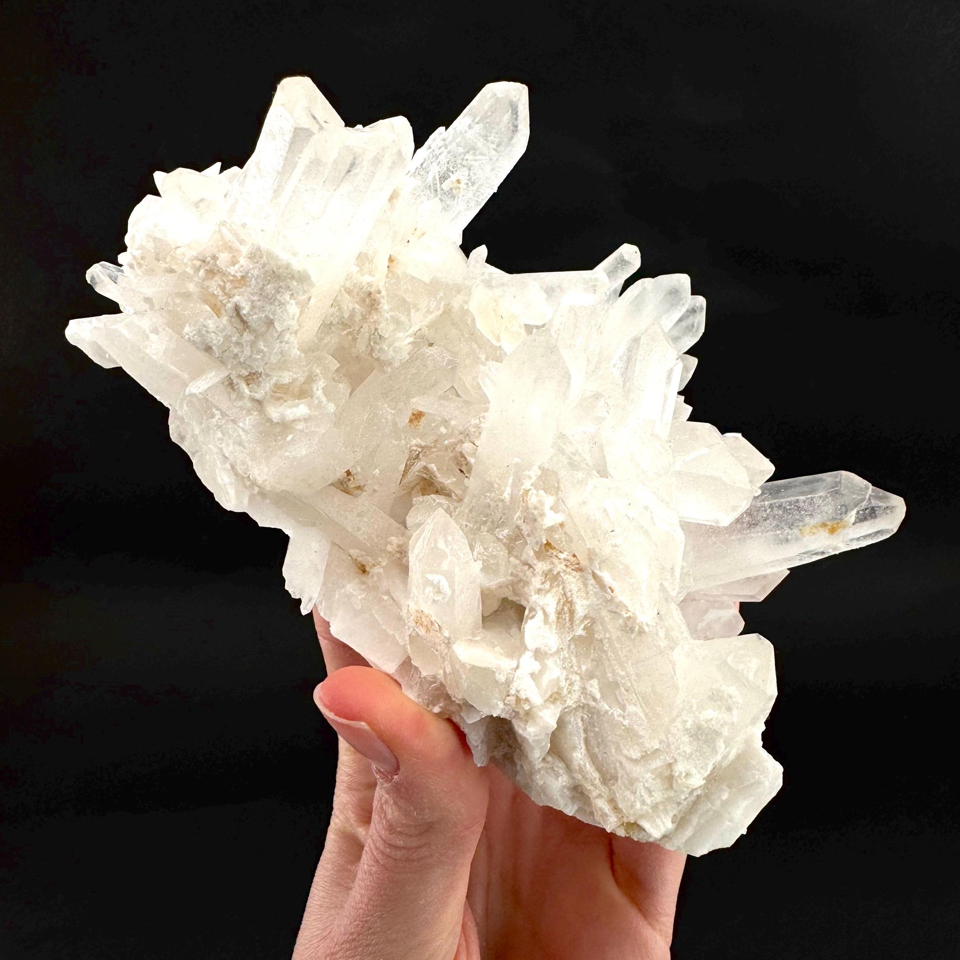 Natural Quartz Crystal Cluster | raw mineral specimen