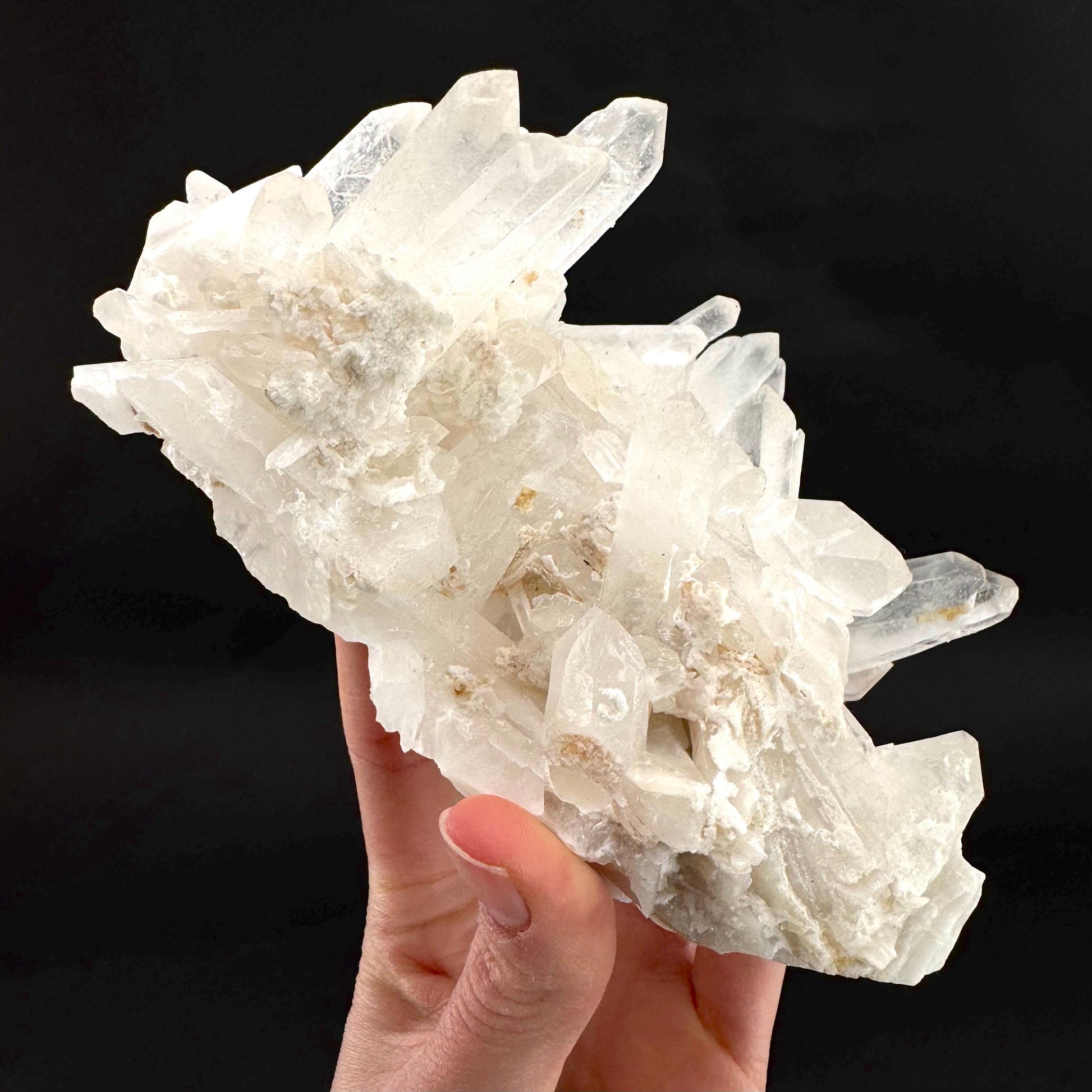 Natural Quartz Crystal Cluster | raw mineral specimen