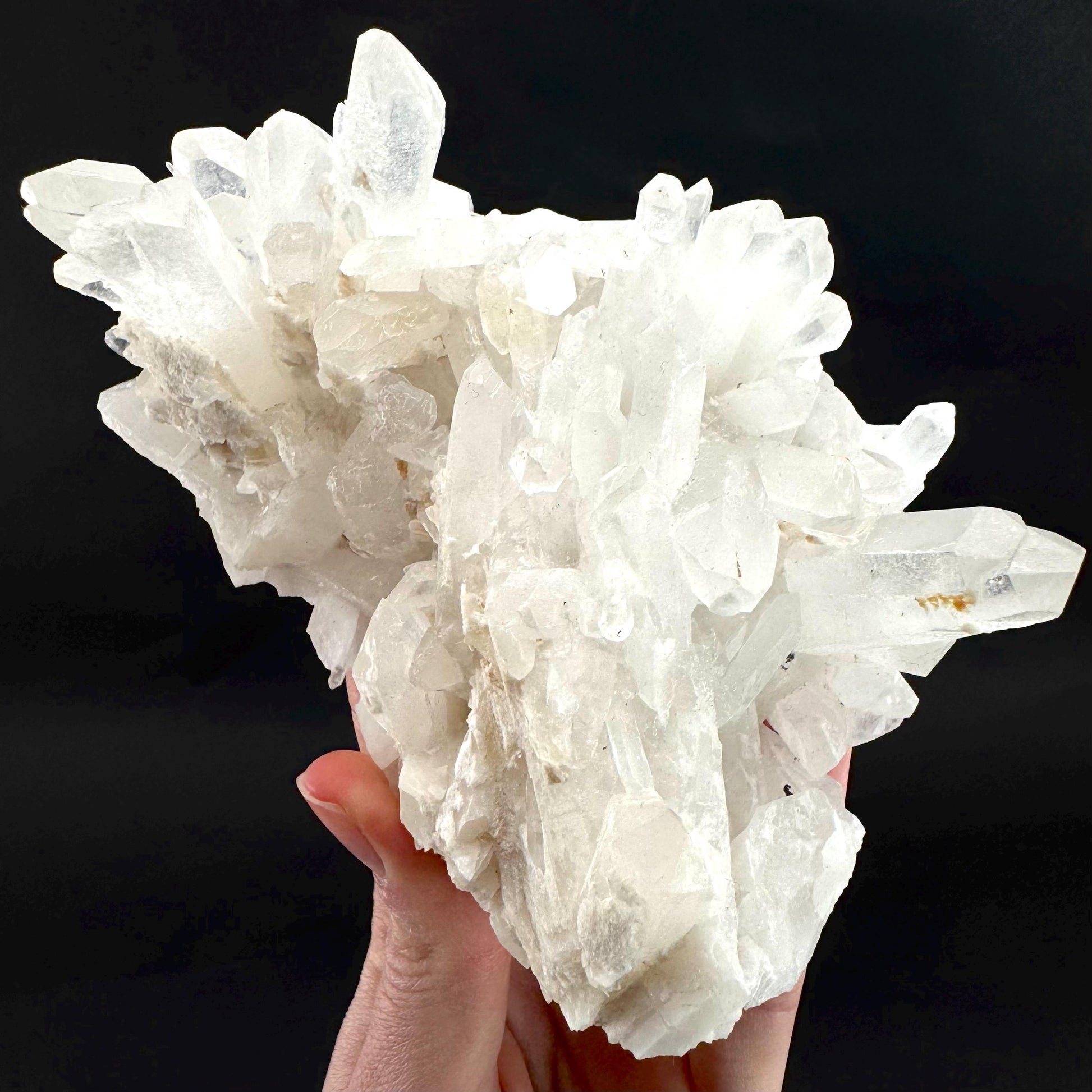 Natural Quartz Crystal Cluster | raw mineral specimen