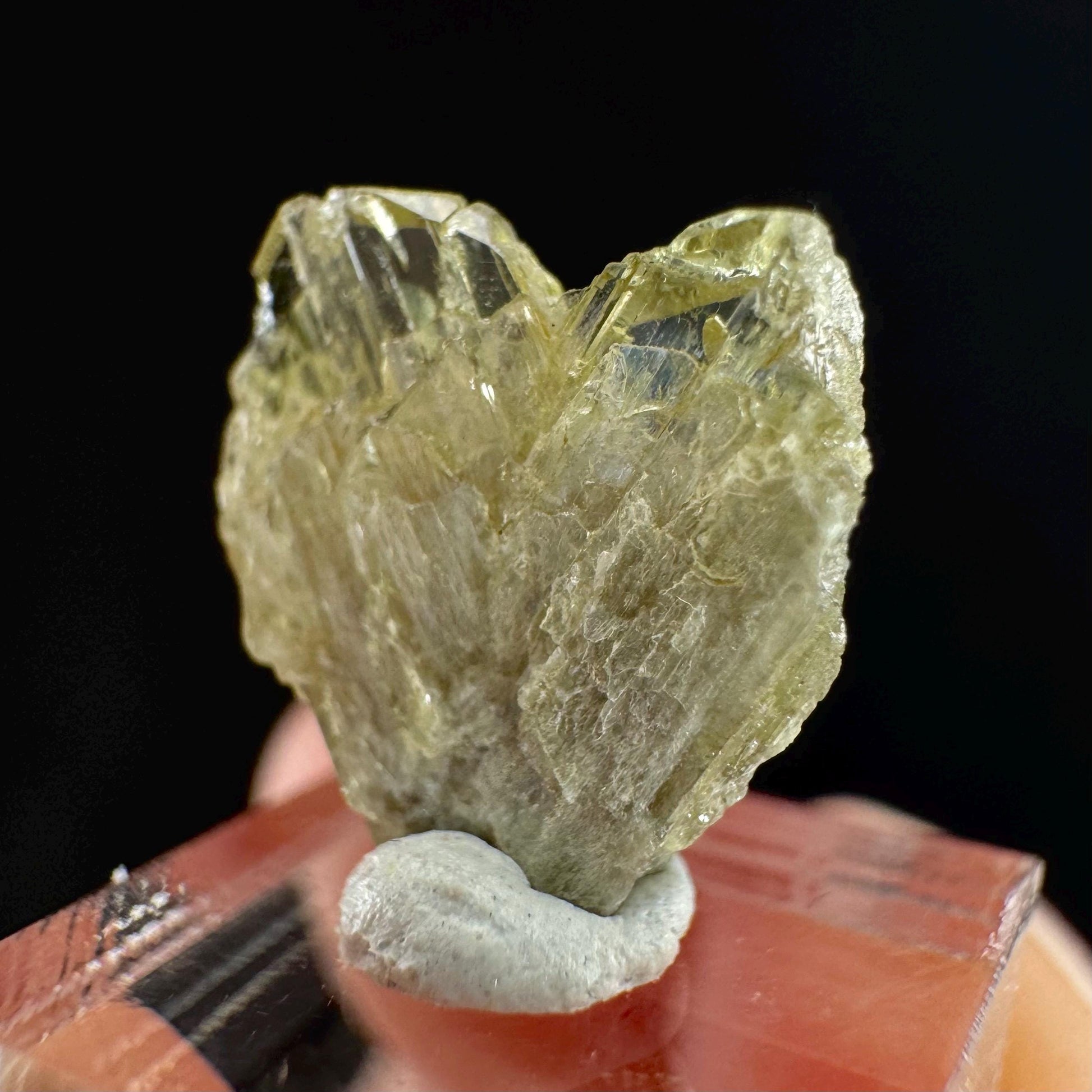 Yellow Chrysoberyl Specimen | Raw Natural Crystal, Rare Mineral from Madagascar