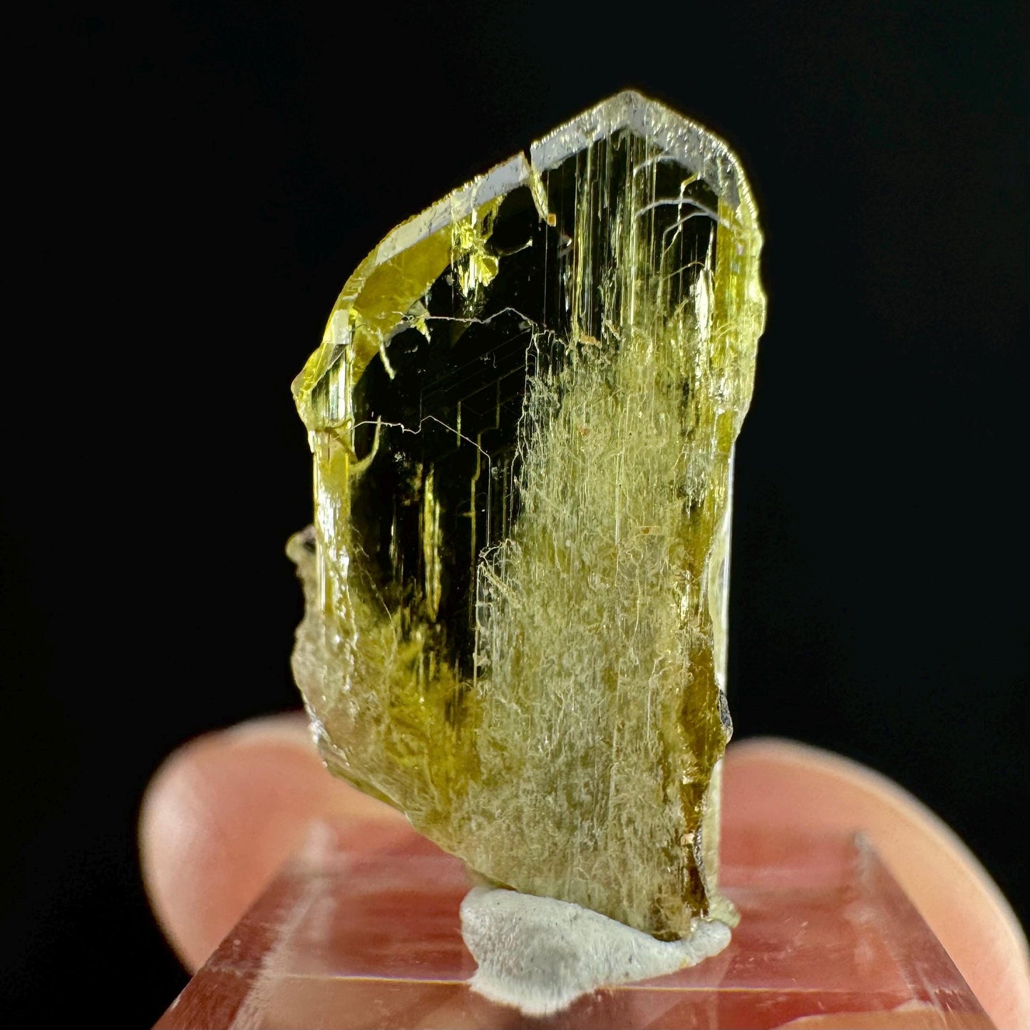 Yellow Chrysoberyl Specimen | Raw Natural Crystal, Rare Mineral from Madagascar
