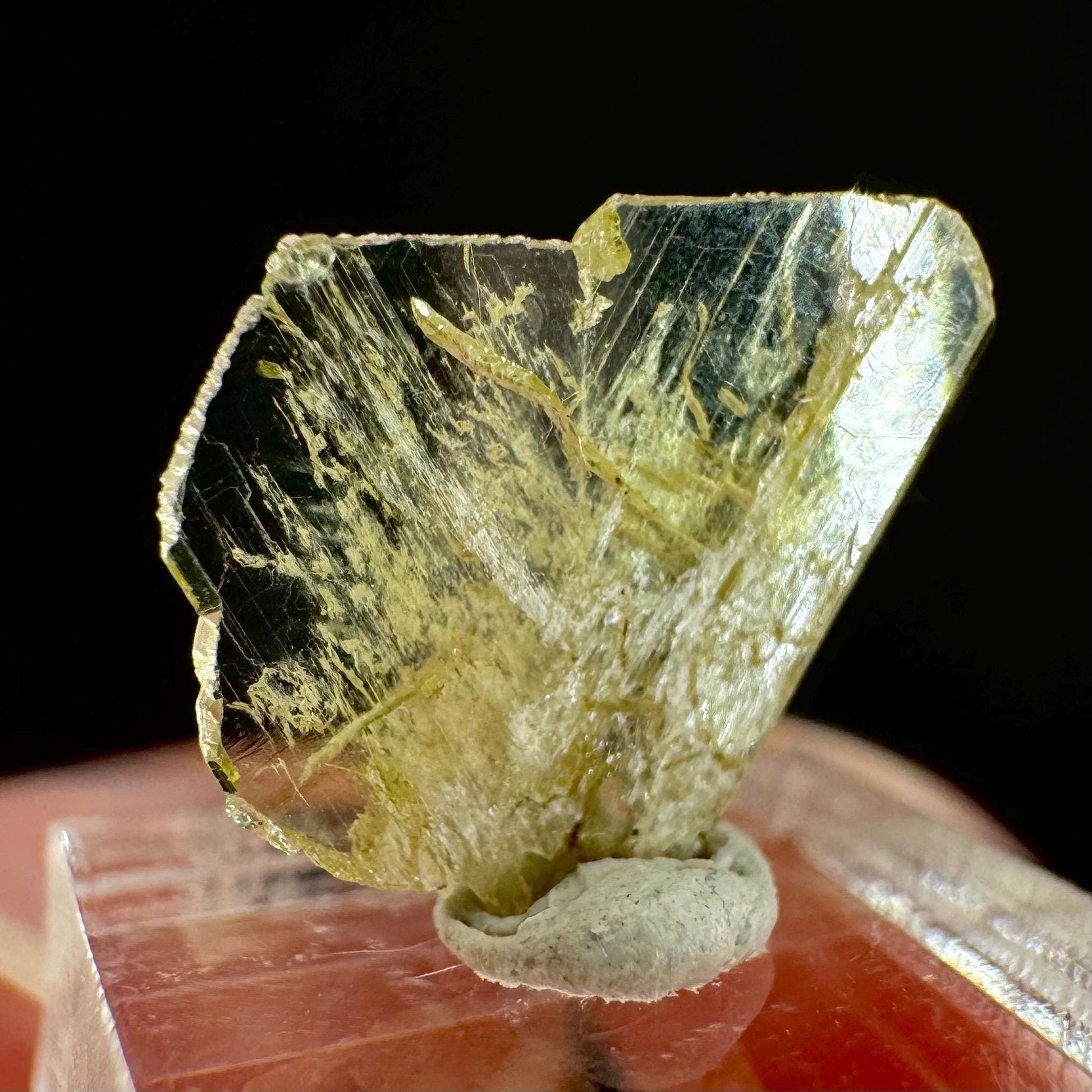 Yellow Chrysoberyl Specimen | Raw Natural Crystal, Rare Mineral from Madagascar