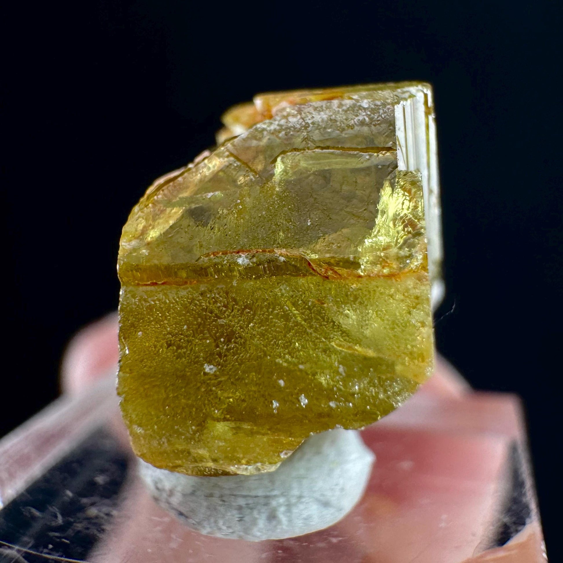Yellow Chrysoberyl Specimen | Raw Natural Crystal, Rare Mineral from Madagascar
