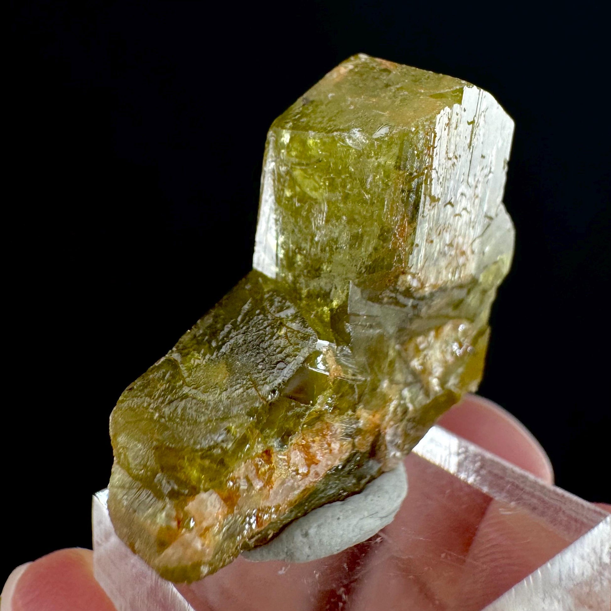 Yellow Chrysoberyl Specimen | Raw Natural Crystal, Rare Mineral from Madagascar
