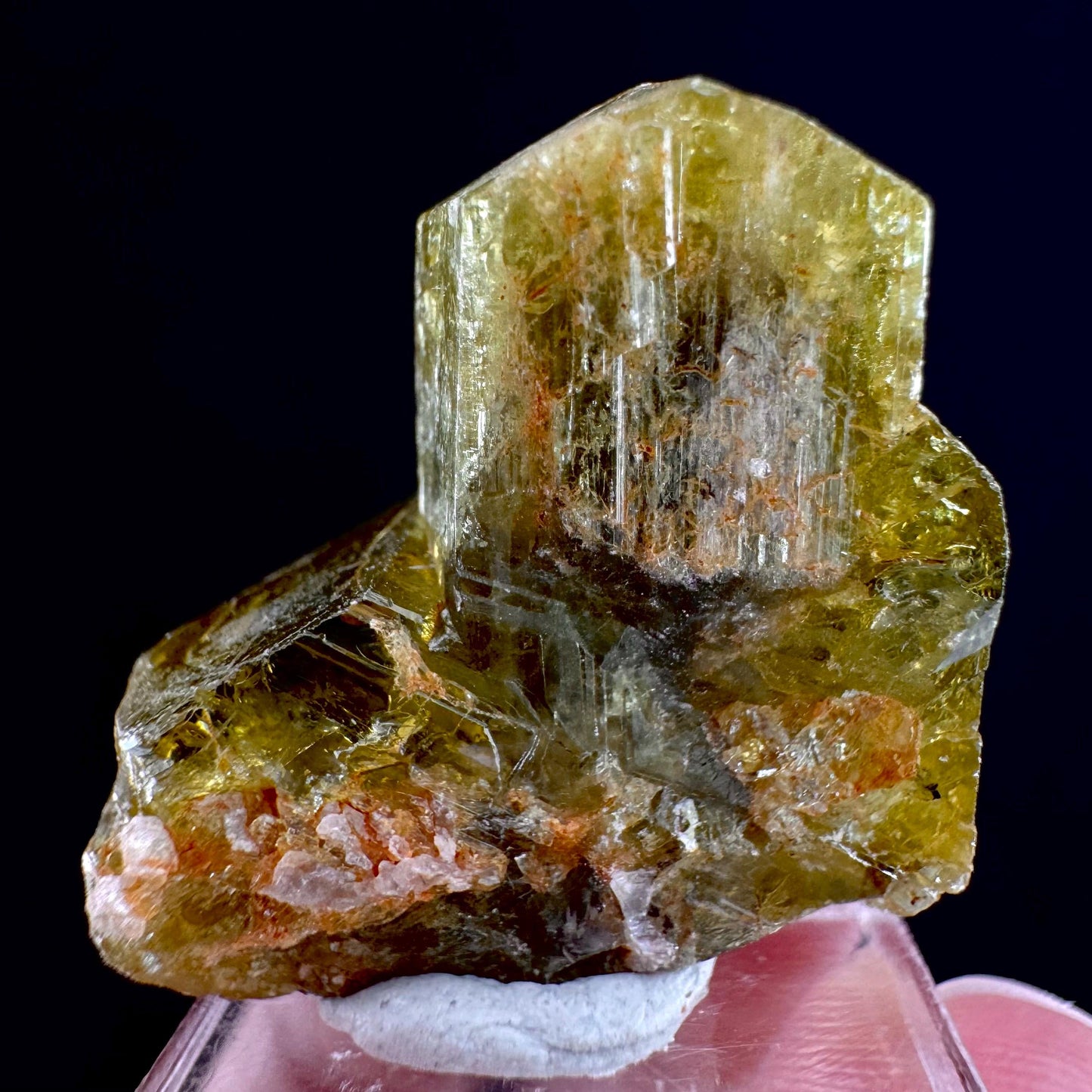 Yellow Chrysoberyl Specimen | Raw Natural Crystal, Rare Mineral from Madagascar