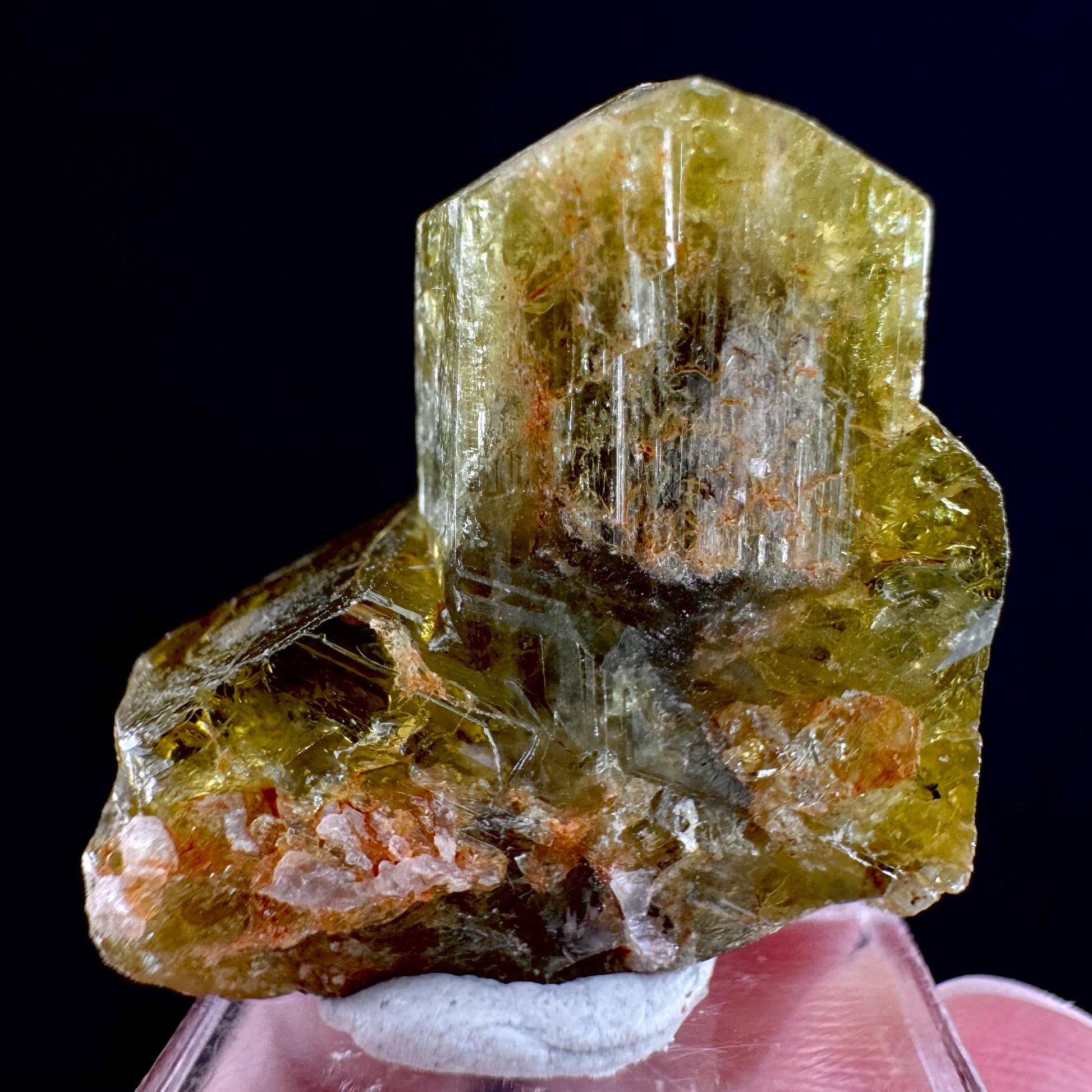 Yellow Chrysoberyl Specimen | Raw Natural Crystal, Rare Mineral from Madagascar