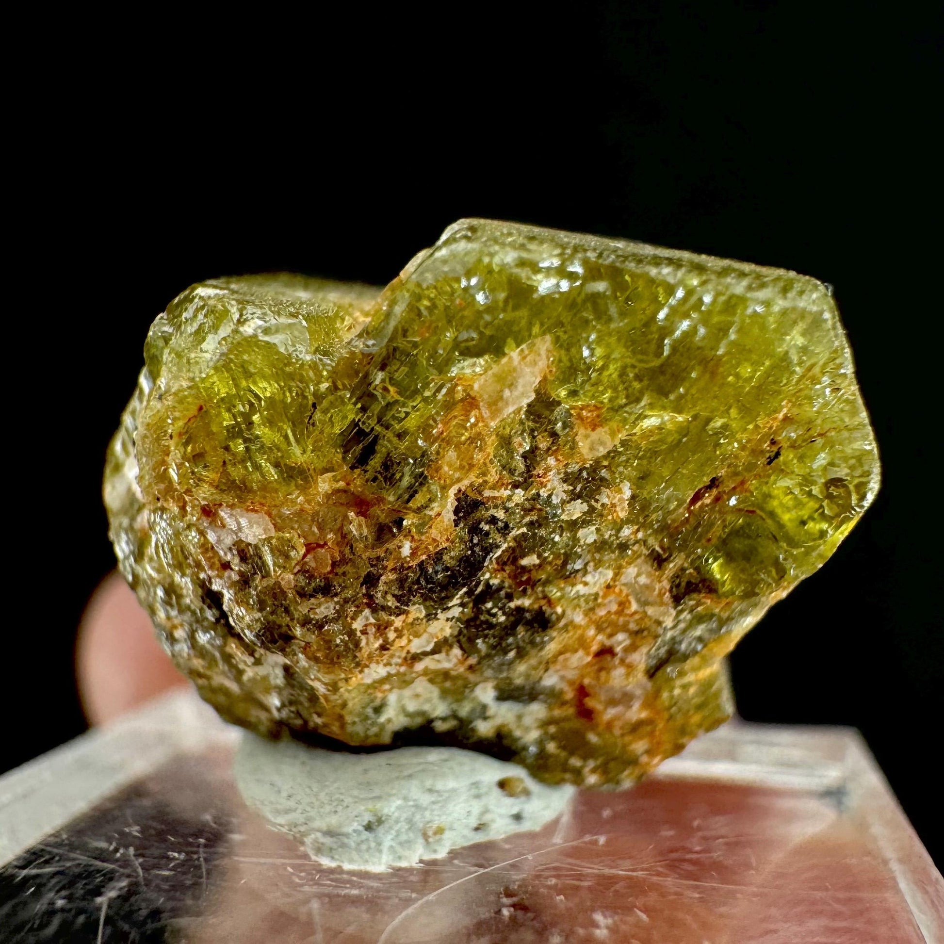 Yellow Chrysoberyl Specimen | Raw Natural Crystal, Rare Mineral from Madagascar