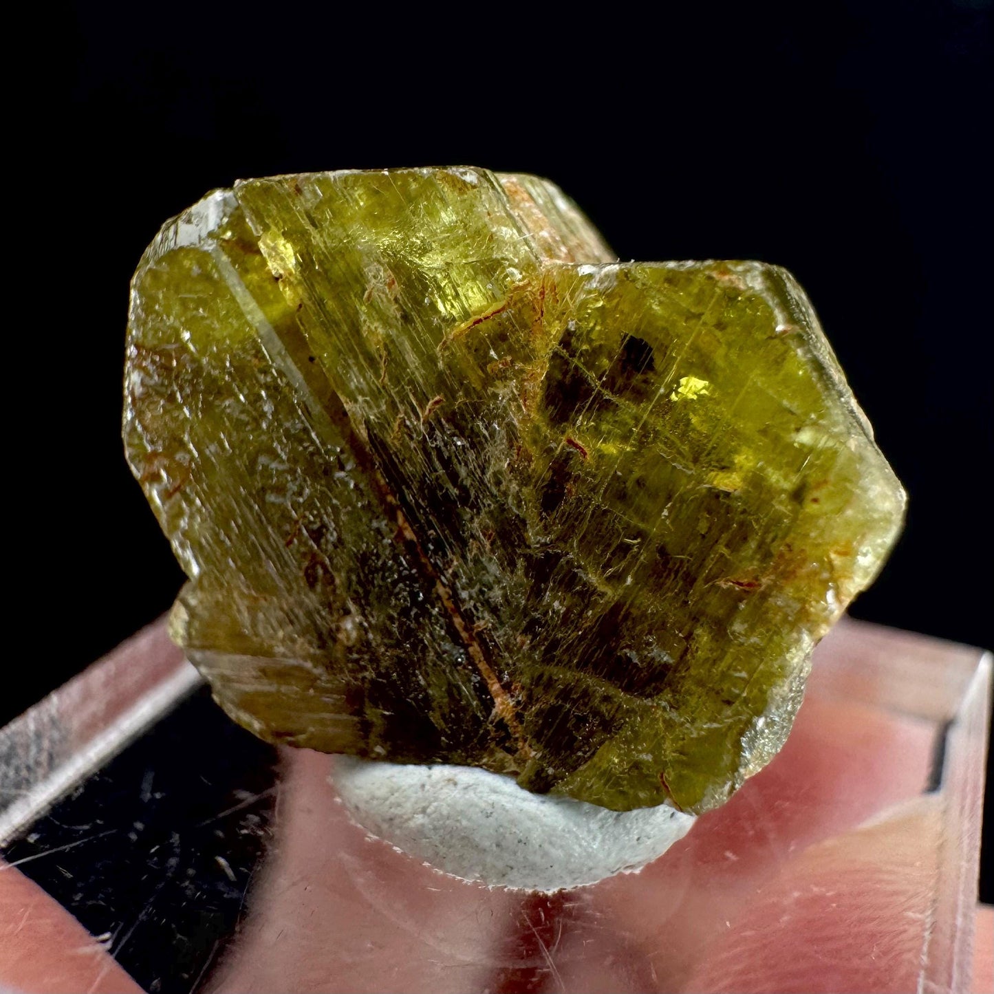 Yellow Chrysoberyl Specimen | Raw Natural Crystal, Rare Mineral from Madagascar