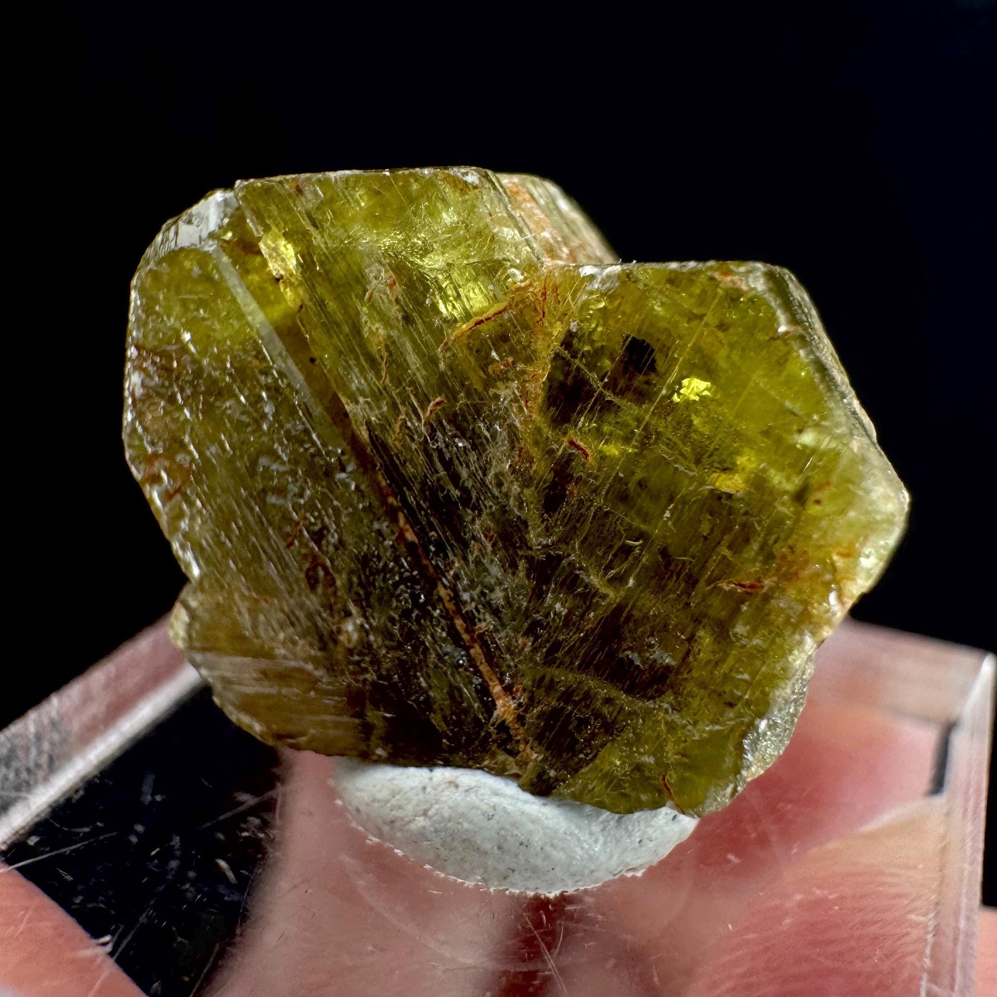 Yellow Chrysoberyl Specimen | Raw Natural Crystal, Rare Mineral from Madagascar