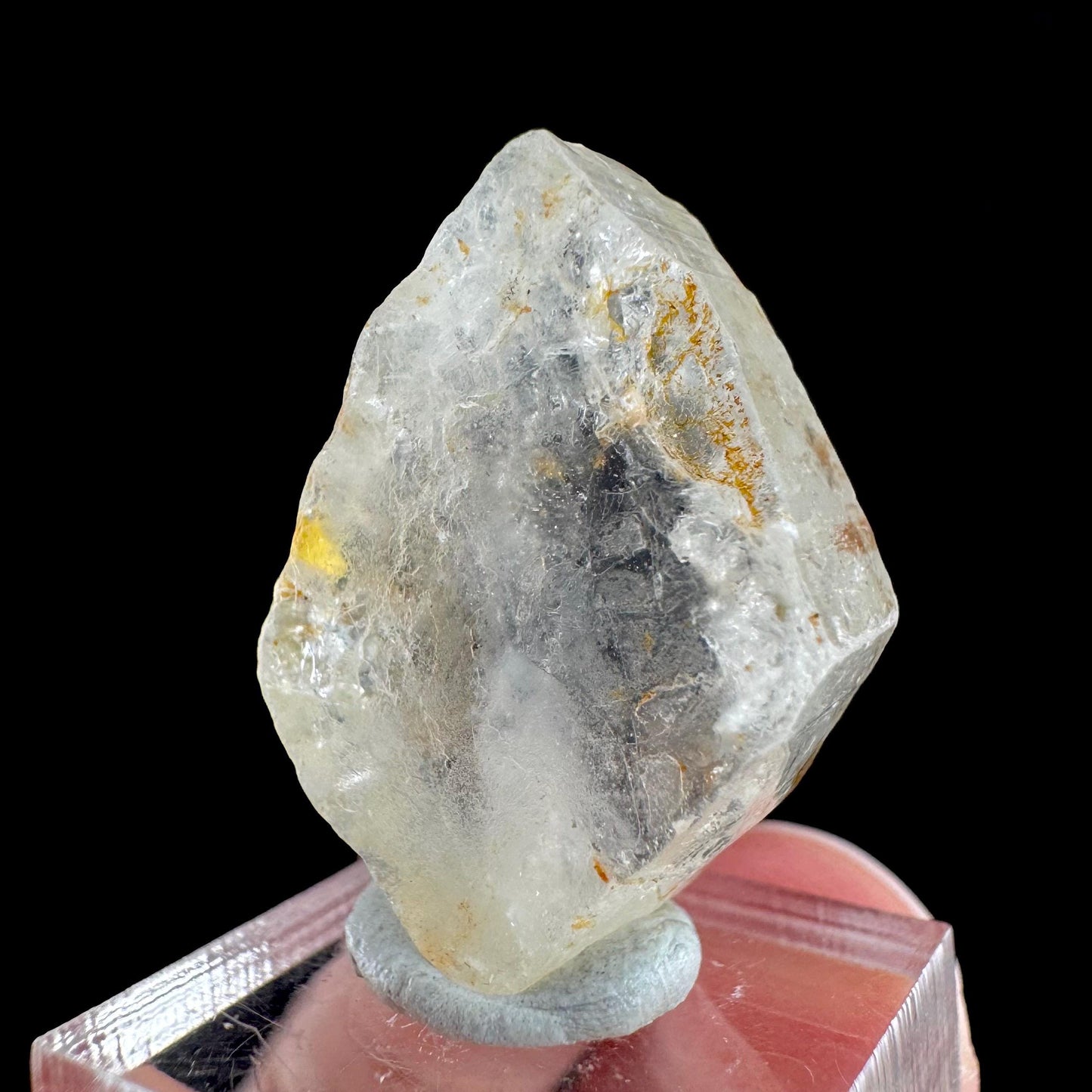 Topaz from Klein Spitzkoppe, Namibia | natural crystal, raw mineral specimen (November Birthstone)