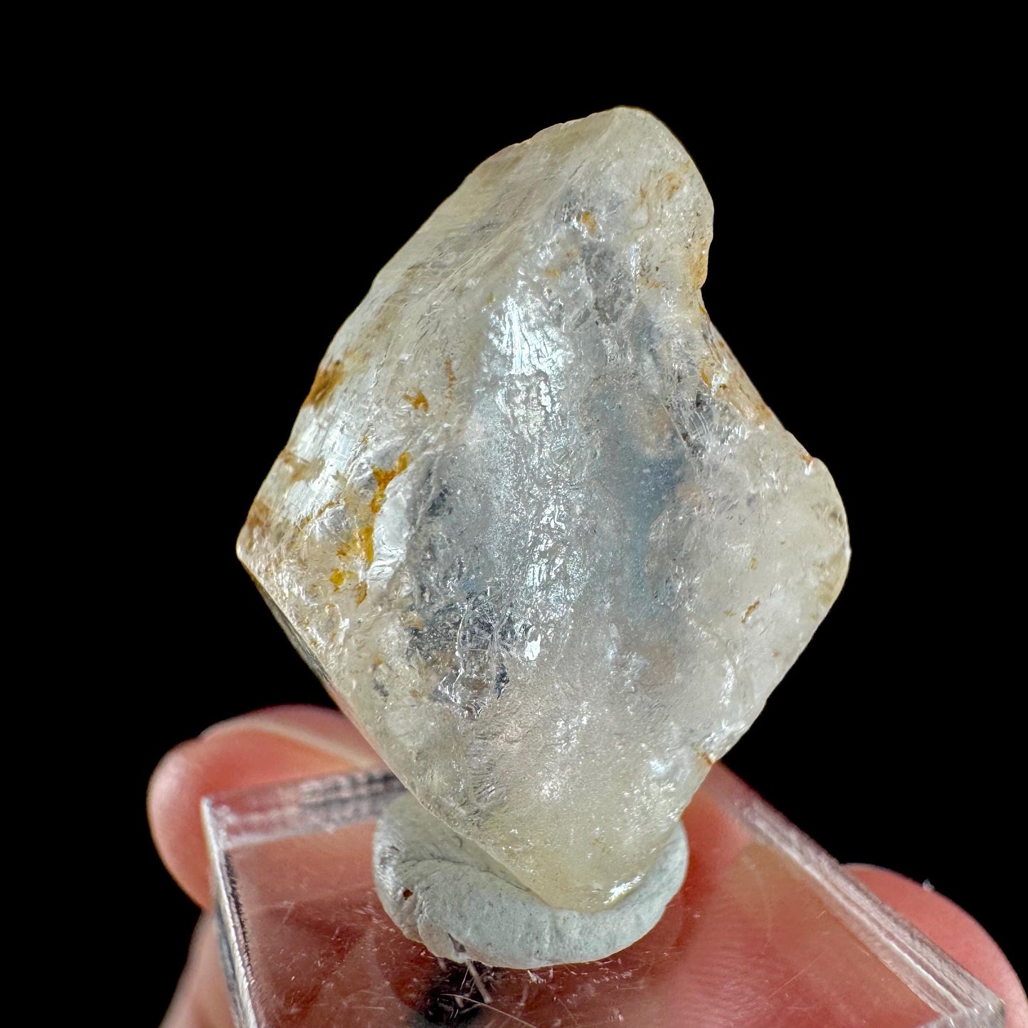 Topaz from Klein Spitzkoppe, Namibia | natural crystal, raw mineral specimen (November Birthstone)