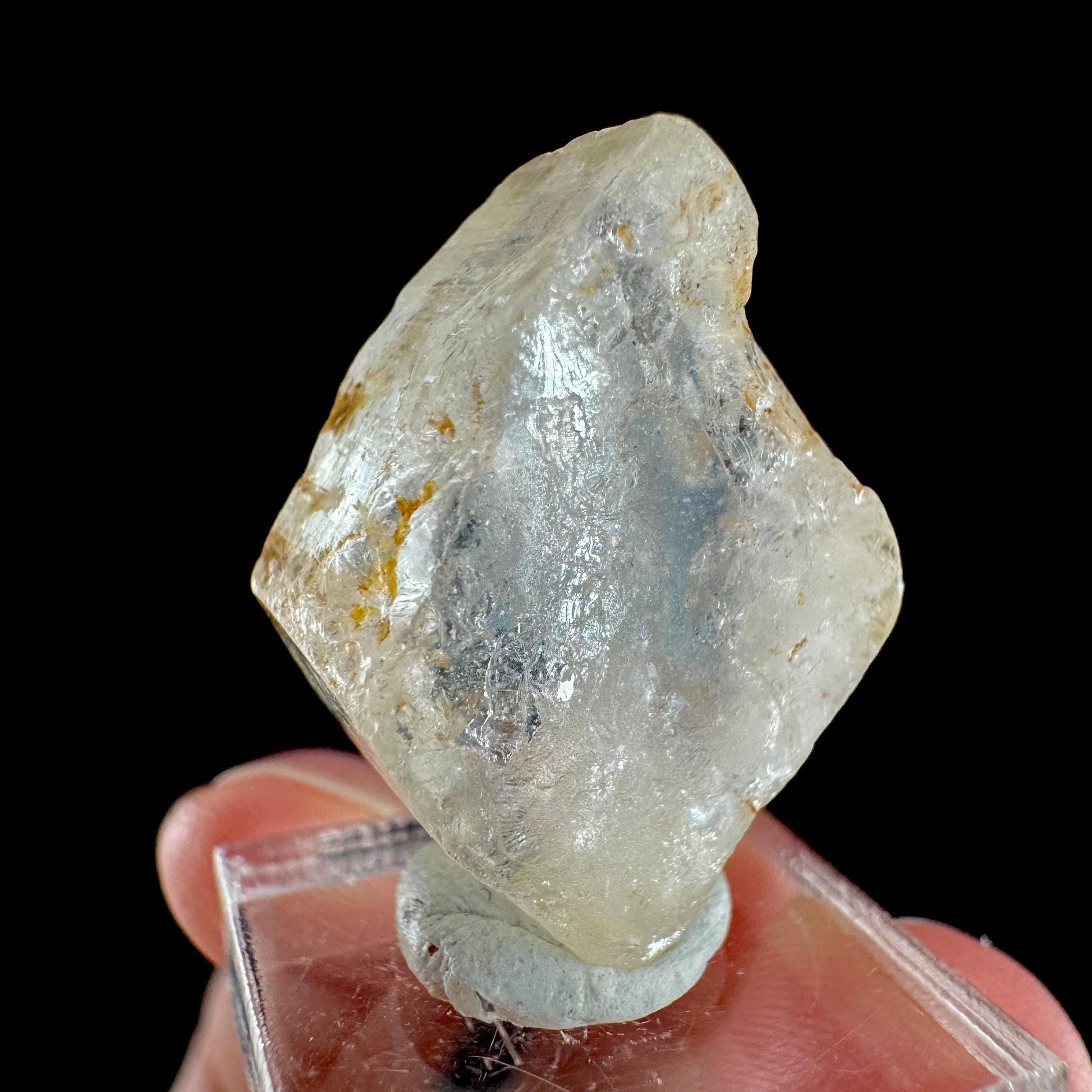 Topaz from Klein Spitzkoppe, Namibia | natural crystal, raw mineral specimen (November Birthstone)