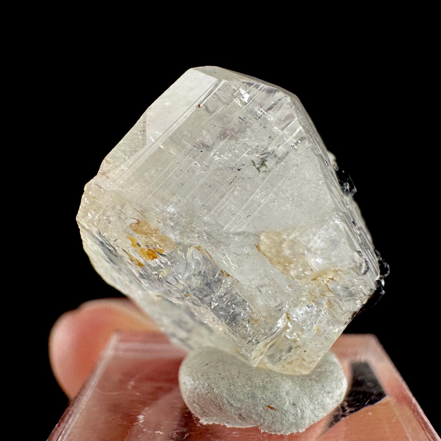 Topaz from Klein Spitzkoppe, Namibia | natural crystal, raw mineral specimen (November Birthstone)