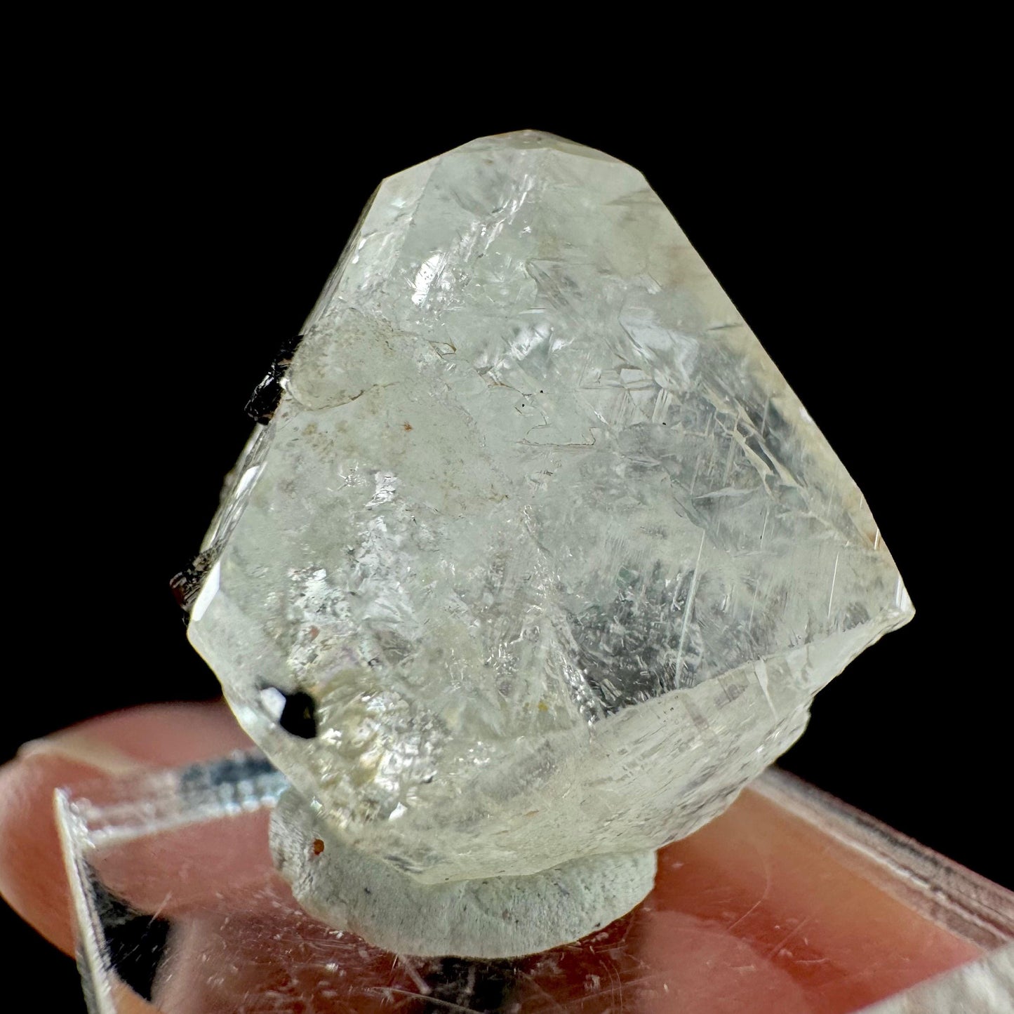 Topaz from Klein Spitzkoppe, Namibia | natural crystal, raw mineral specimen (November Birthstone)