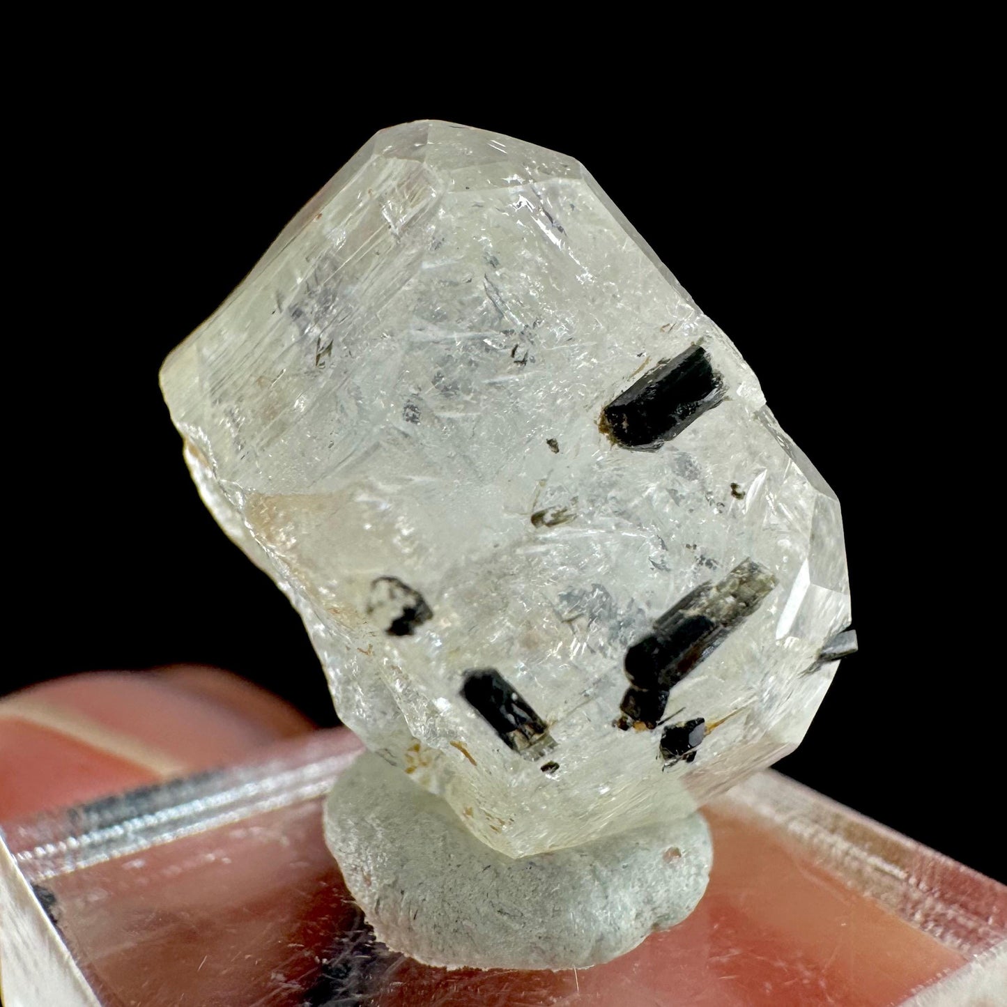 Topaz from Klein Spitzkoppe, Namibia | natural crystal, raw mineral specimen (November Birthstone)