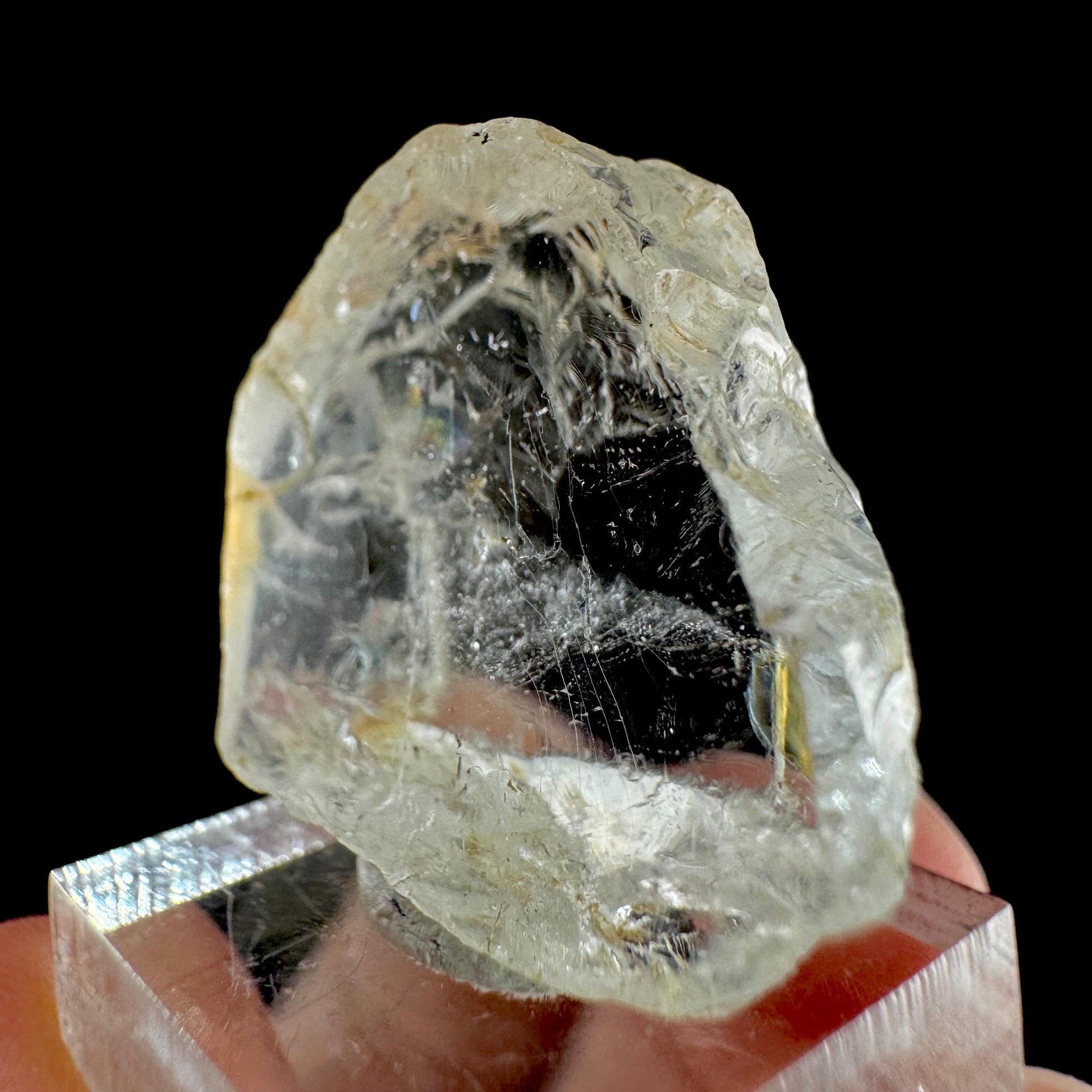 Topaz from Klein Spitzkoppe, Namibia | natural crystal, raw mineral specimen (November Birthstone)