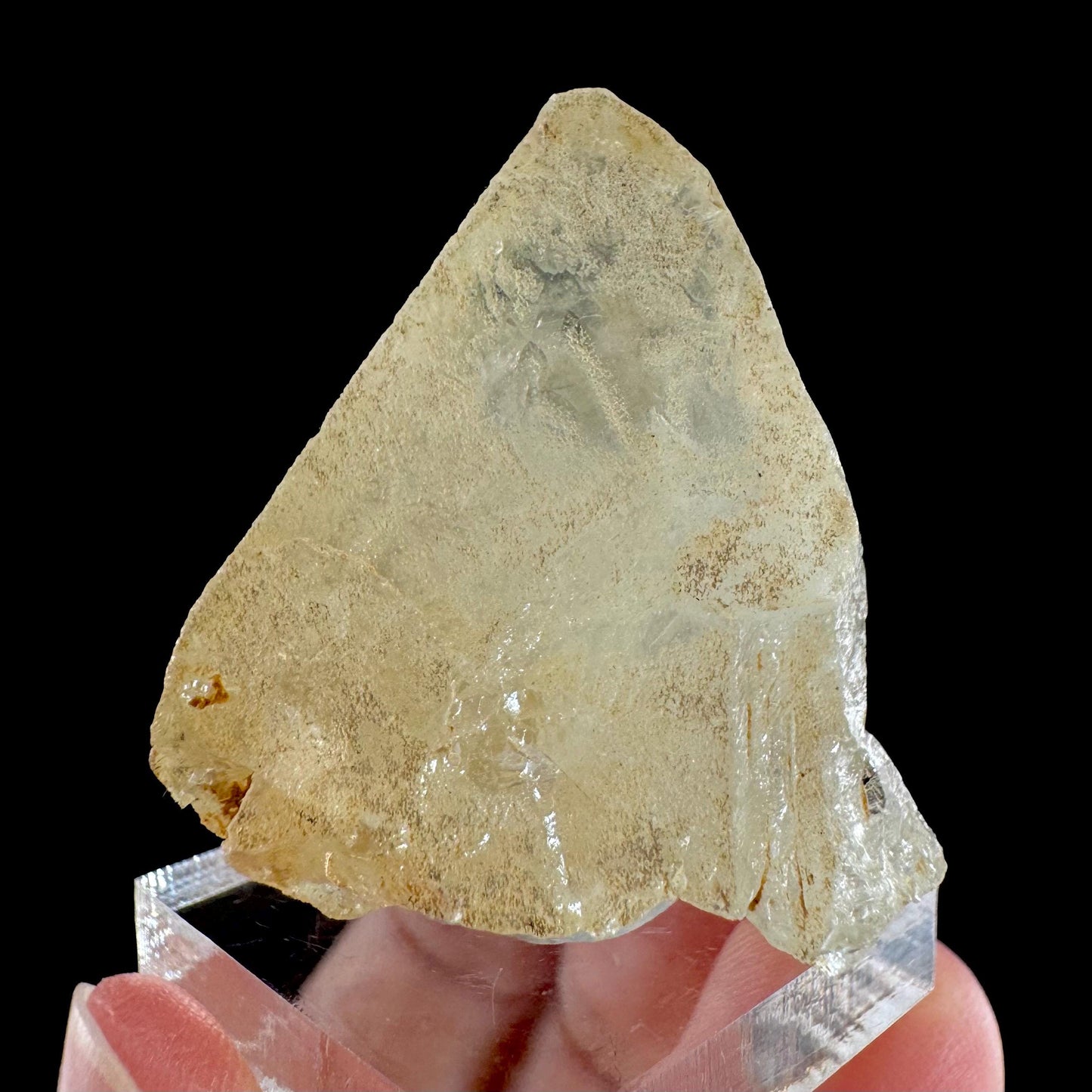 Topaz from Klein Spitzkoppe, Namibia | natural crystal, raw mineral specimen (November Birthstone)