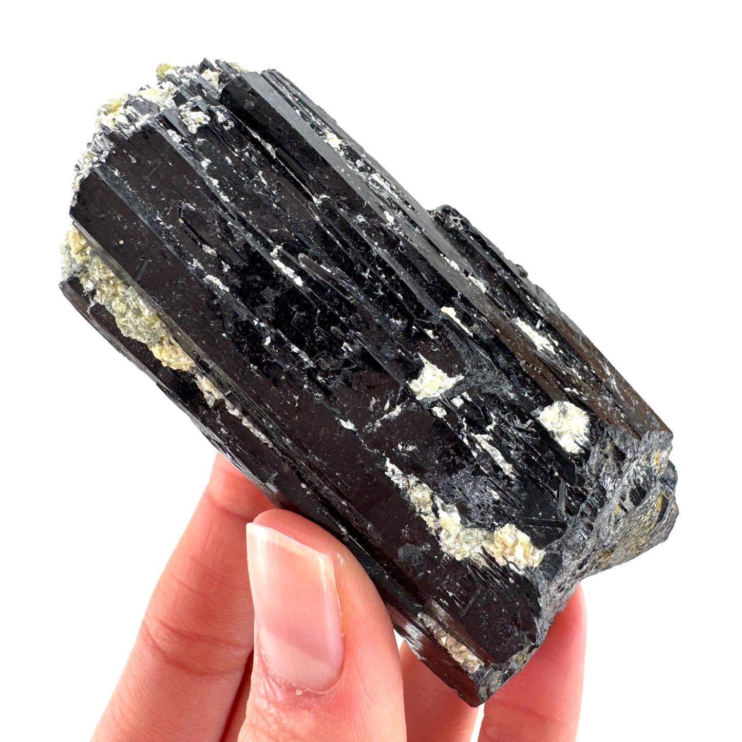 Black Tourmaline Cluster | high quality raw black tourmaline crystal, protection stone