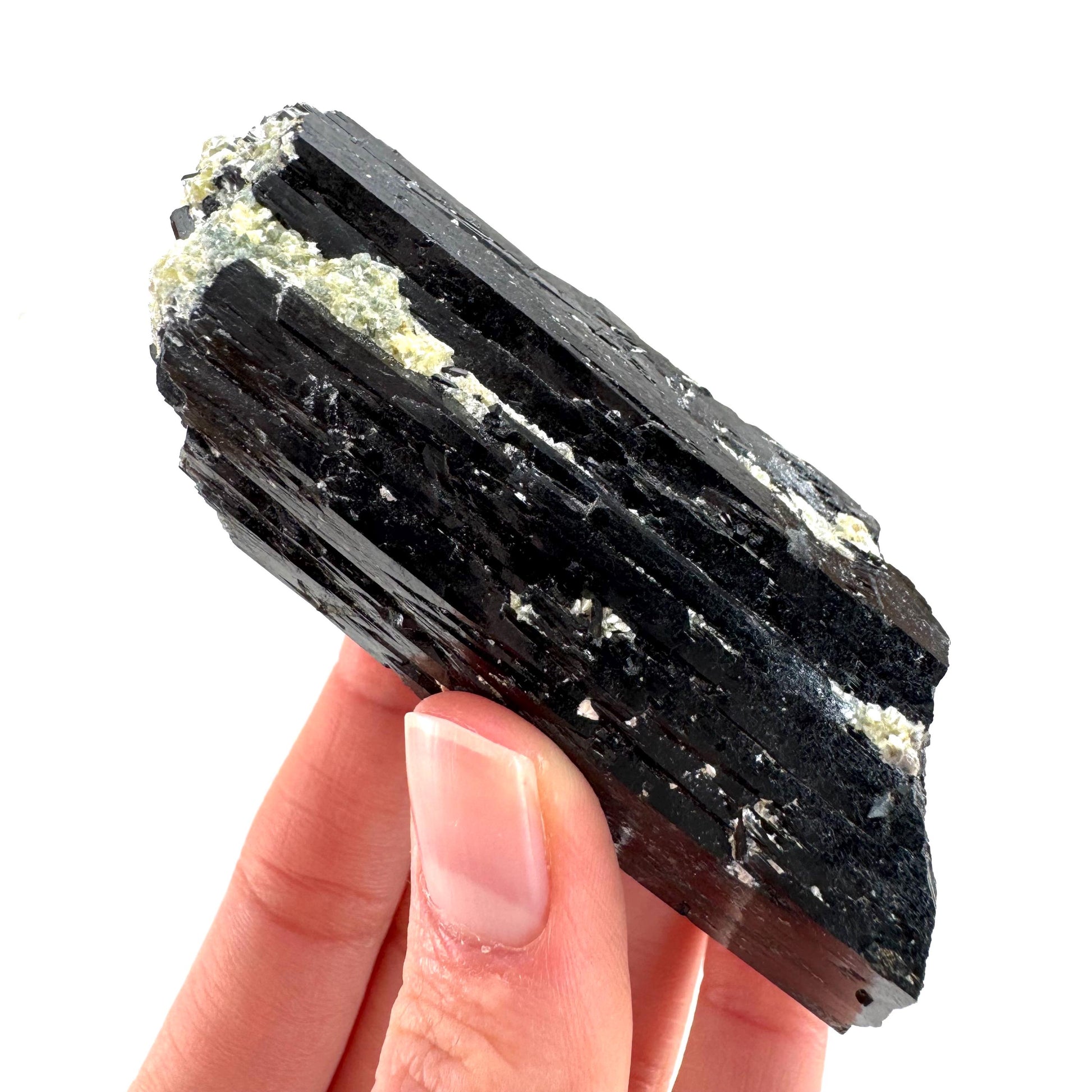 Black Tourmaline Cluster | high quality raw black tourmaline crystal, protection stone