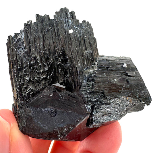Black Tourmaline Crystal Cluster | Namibian Protection Stone