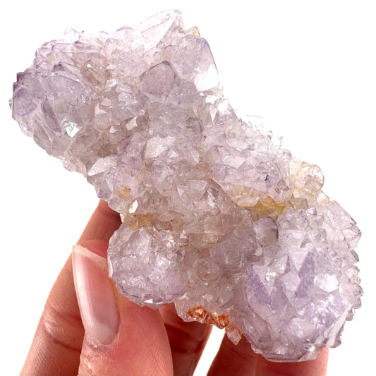 Spirit Quartz Crystal | raw natural purple amethyst cactus quartz, mineral specimen