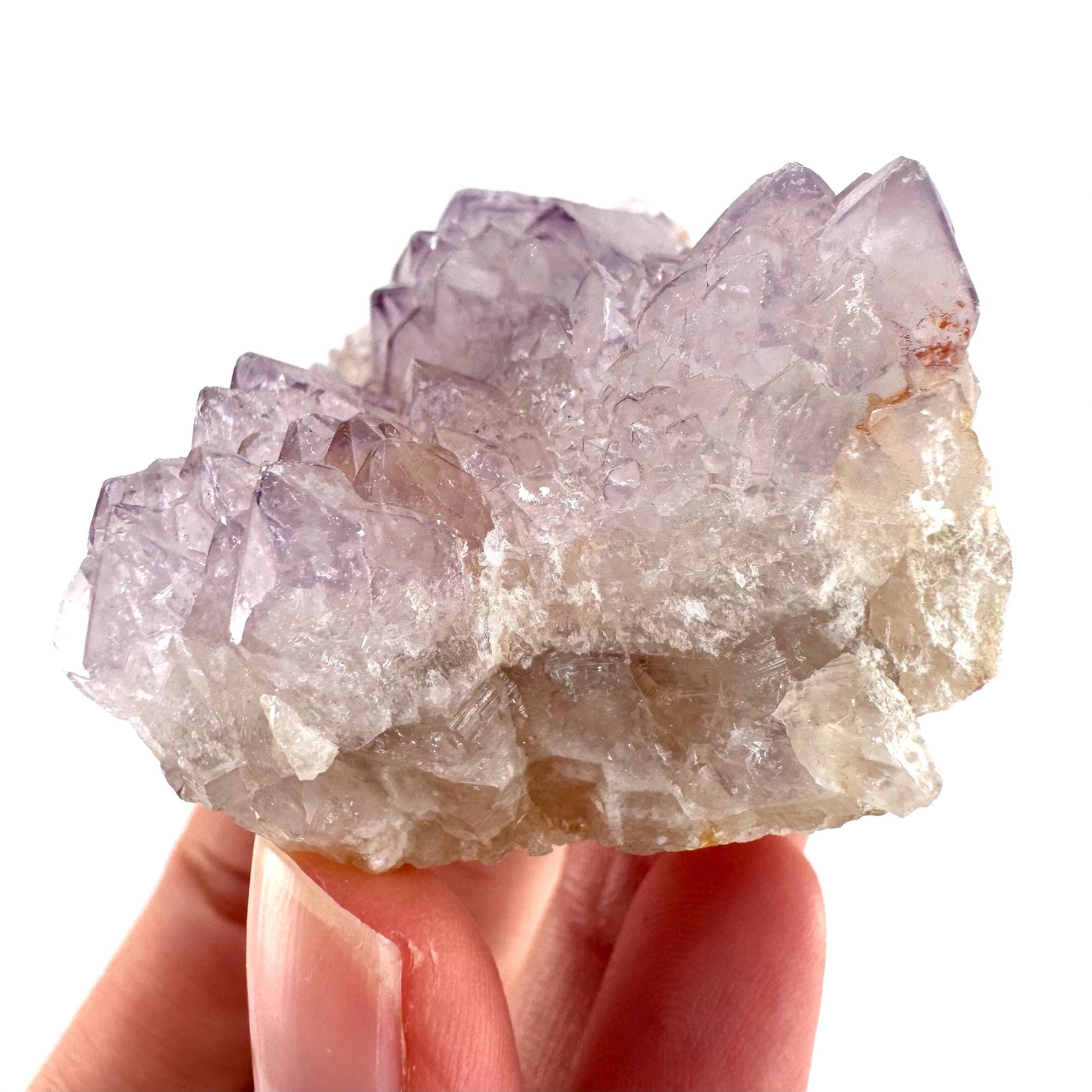 Spirit Quartz Crystal | raw natural purple amethyst cactus quartz, mineral specimen