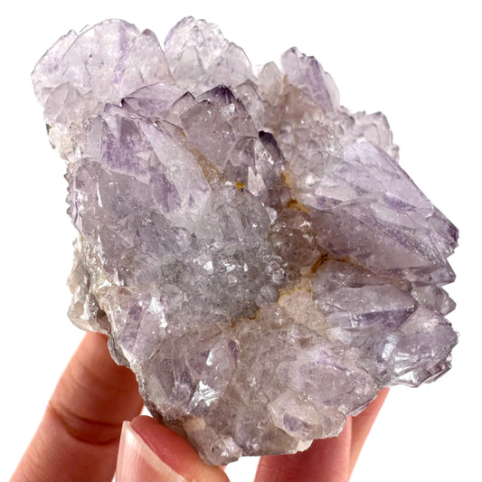 Spirit Quartz Crystal | raw natural purple amethyst cactus quartz, mineral specimen