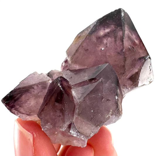 Spirit Quartz Crystal | raw natural purple amethyst cactus quartz, mineral specimen
