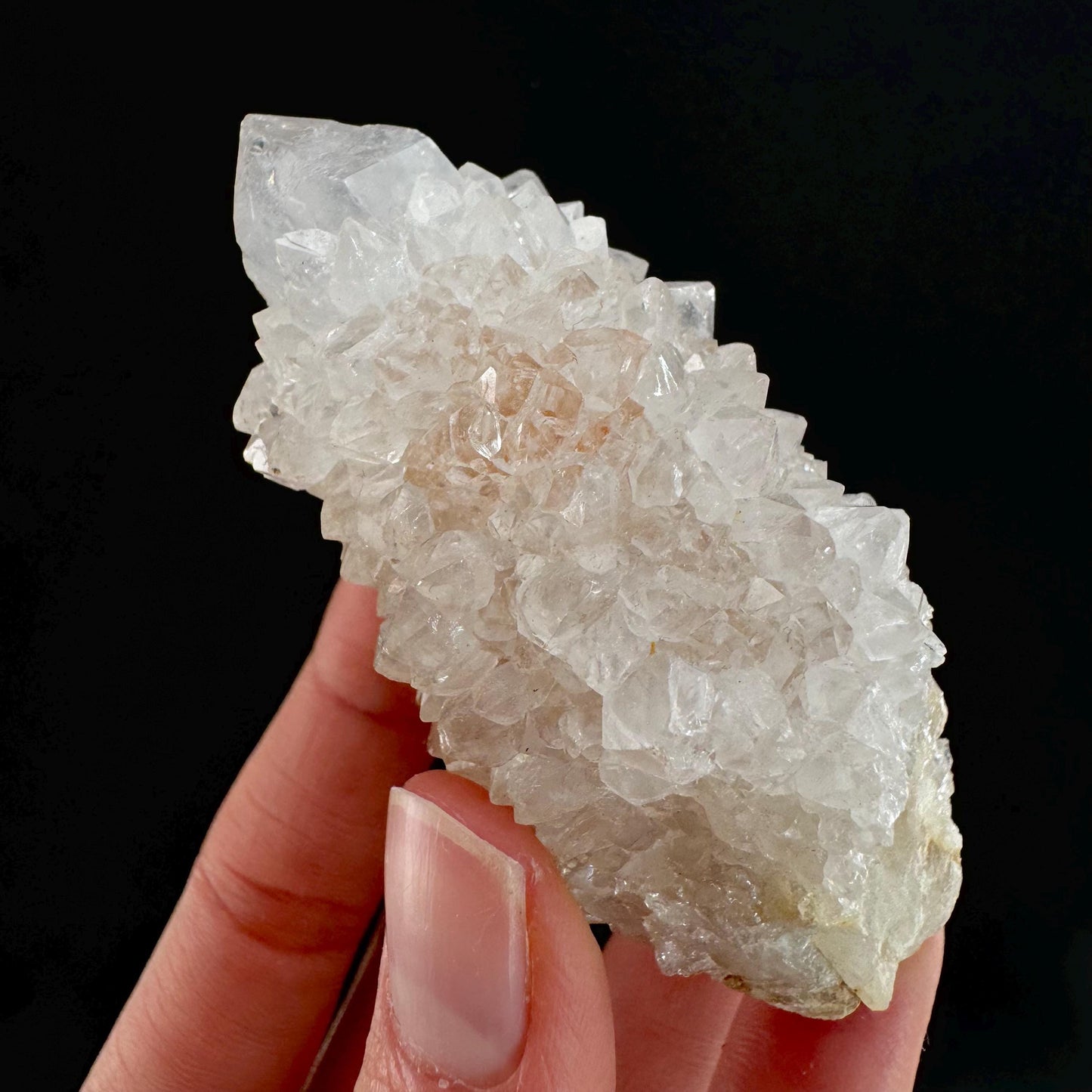 Spirit Quartz Crystal | raw natural cactus quartz, mineral specimen