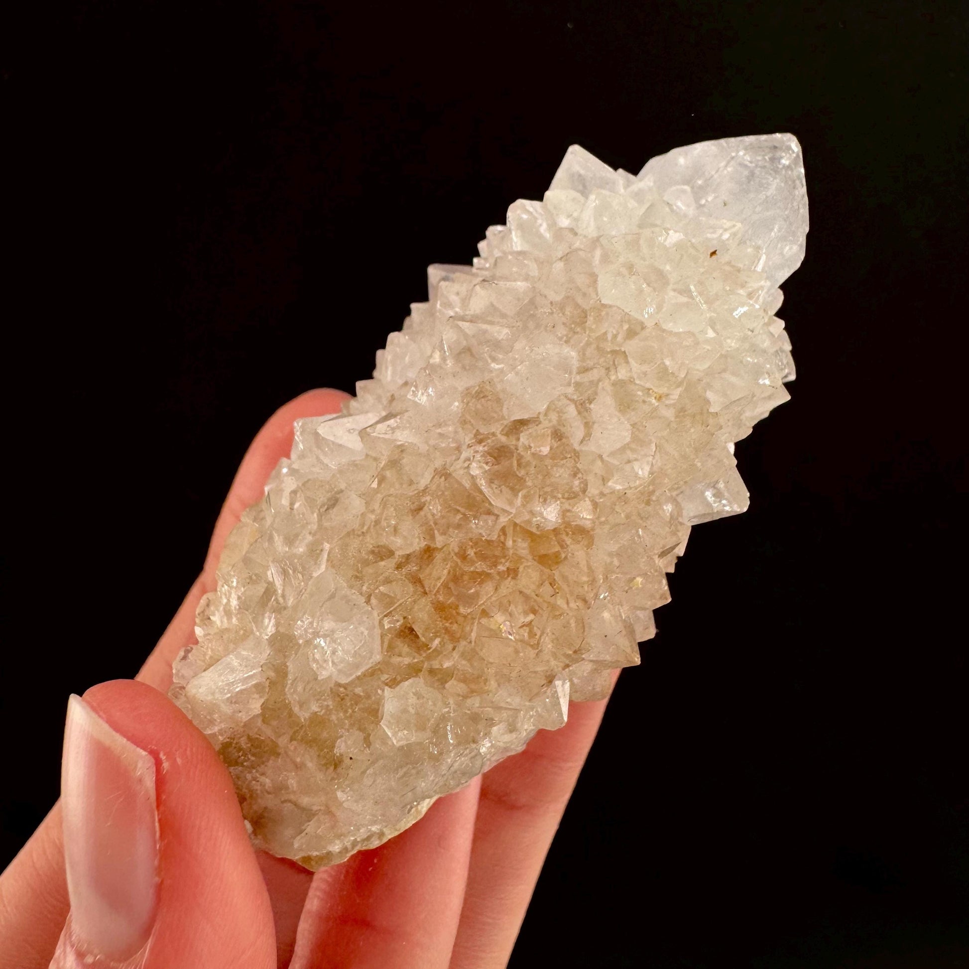 Spirit Quartz Crystal | raw natural cactus quartz, mineral specimen