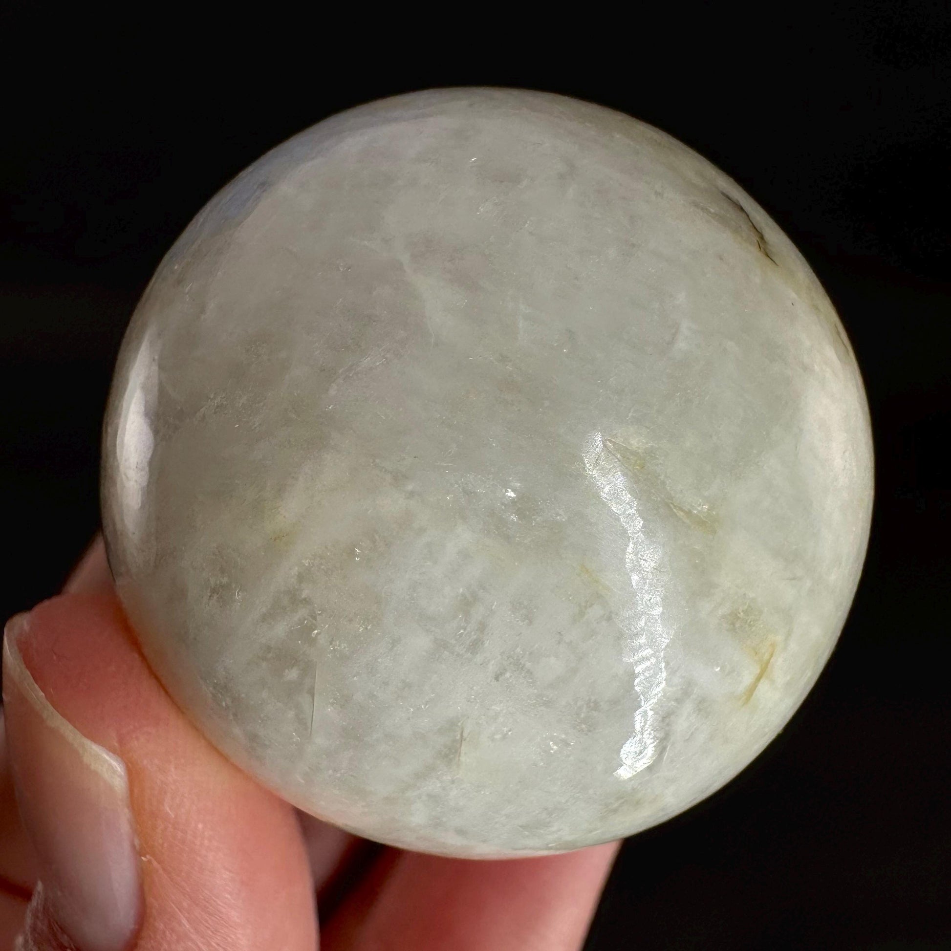 Moonstone Sphere | Blue Flash Feldspar Crystal Ball