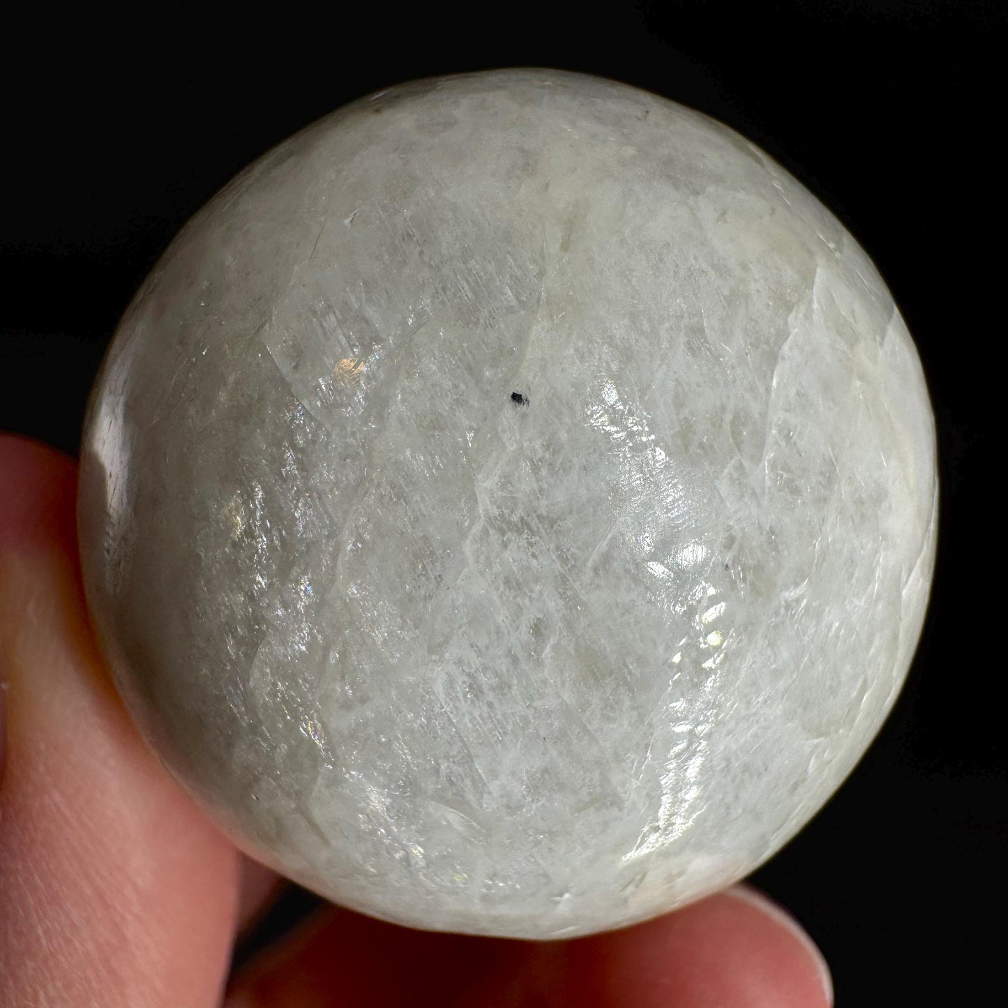 Moonstone Sphere | Blue Flash Feldspar Crystal Ball