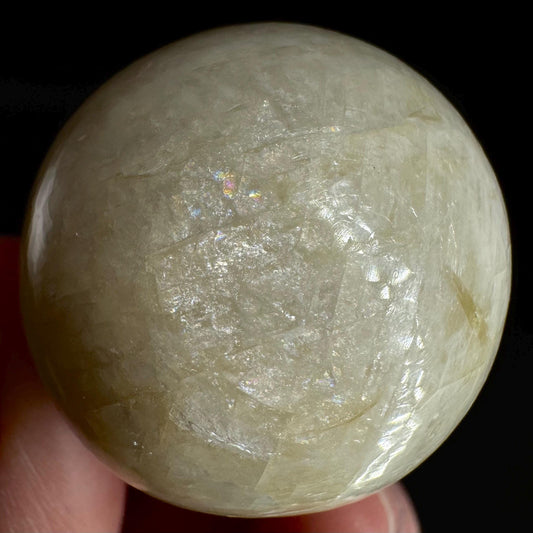 Moonstone Sphere | Blue Flash Feldspar Crystal Ball