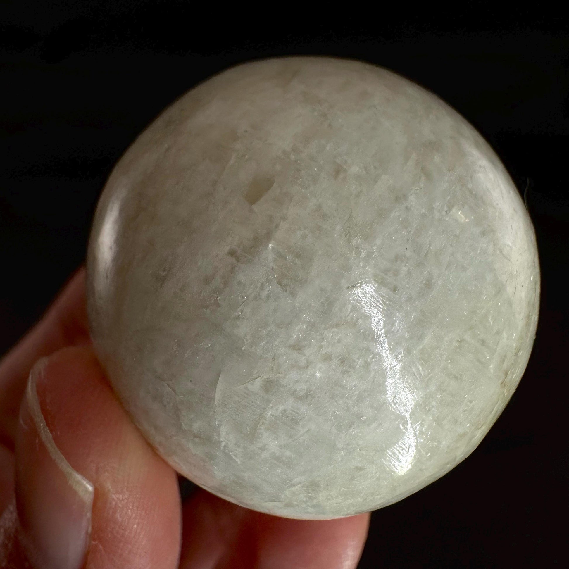 Moonstone Sphere | Blue Flash Feldspar Crystal Ball