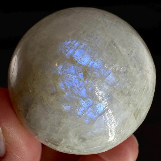 Moonstone Sphere | Blue Flash Feldspar Crystal Ball