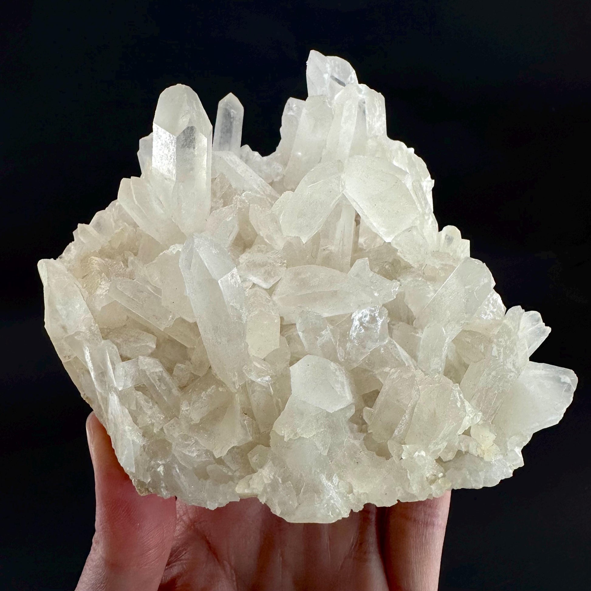 Natural Quartz Crystal Cluster | raw mineral specimen
